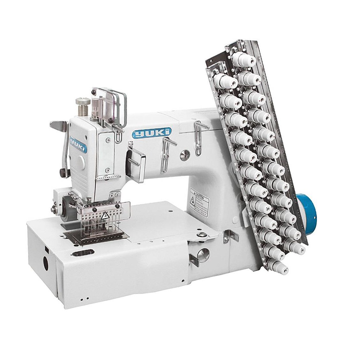 YK-1406P-D 1/4 6 İğne Zincir Dikiş Makinesi Direct Drive (6.4mm)