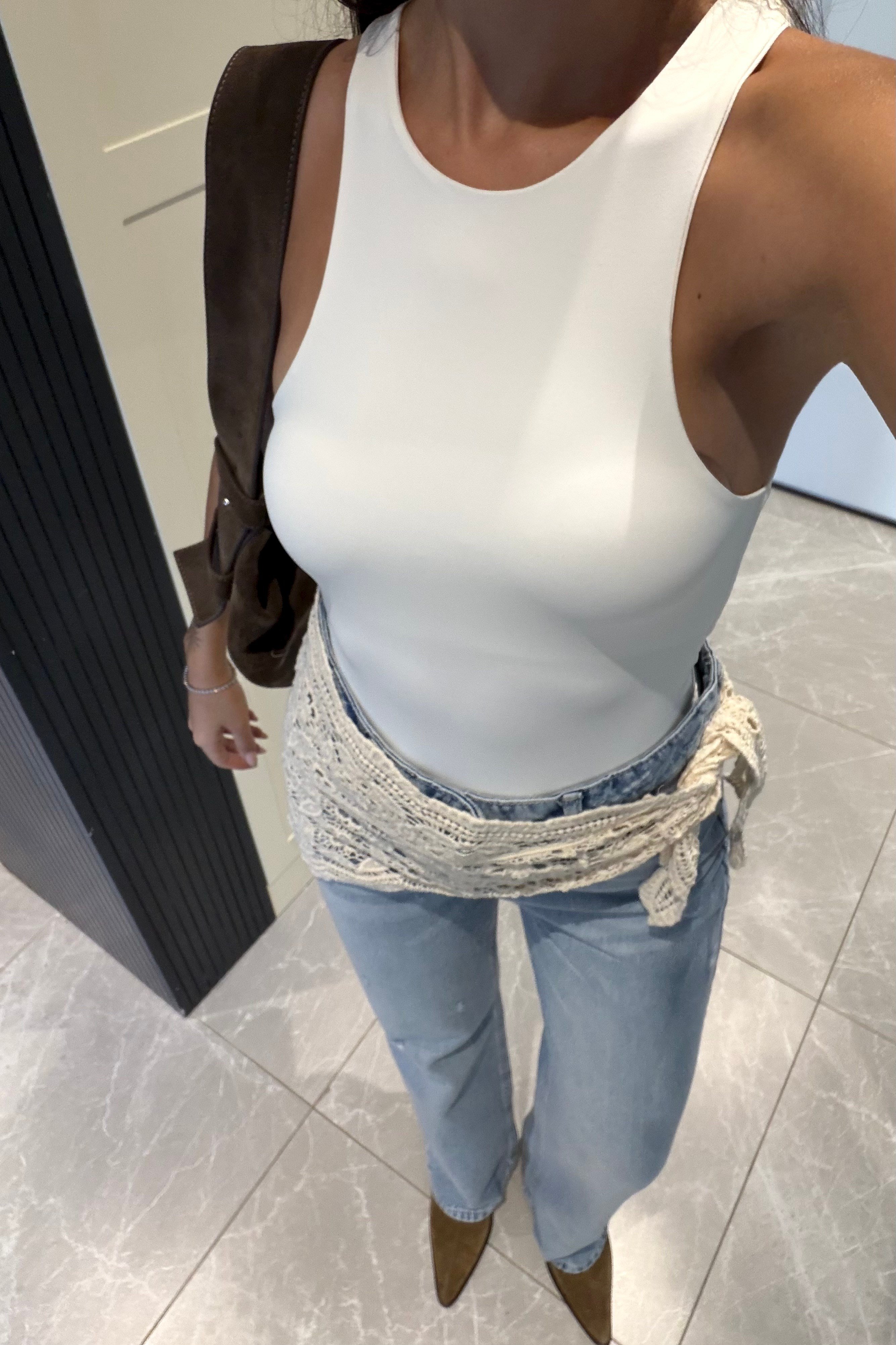 Beyaz Body Suit Bluz - Kadın Bluz Modelleri - Nazliye Moda | Kadın Giyim Modası