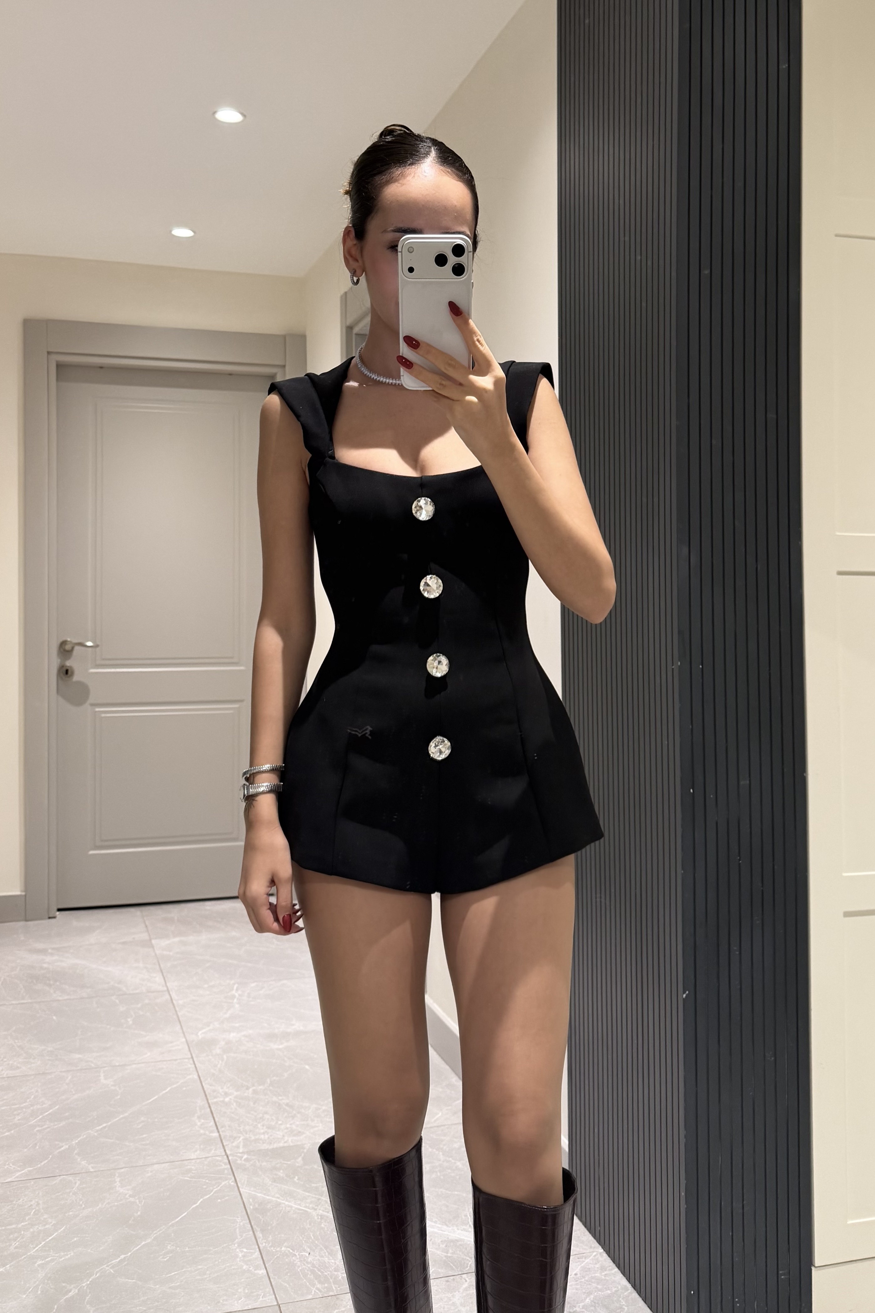 Siyah Premium Tulum - Kadın Jumpsuits Modelleri - Nazliye Moda | Kadın Giyim Modası