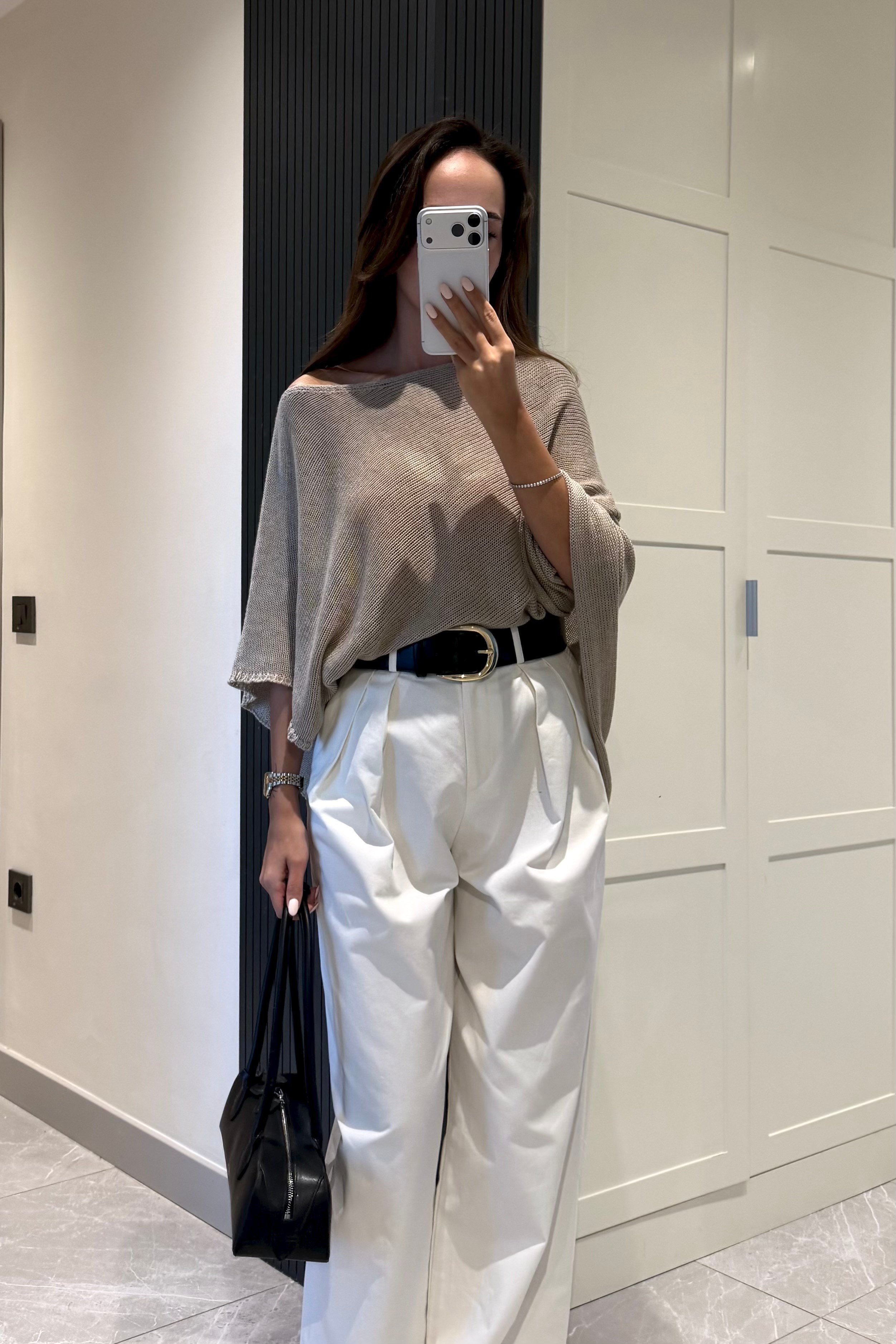 Vizon Panço Bluz - Kadın Blouses Modelleri - Nazliye Moda | Kadın Giyim Modası