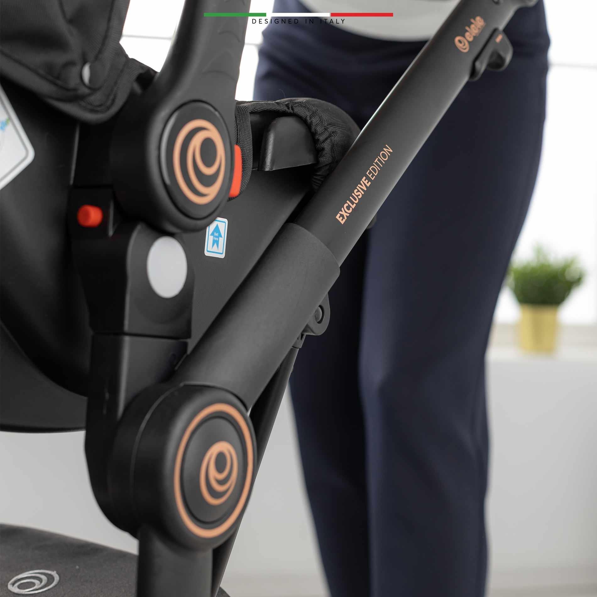 Elele Allroad 3 Travel Sistem Bebek Arabası Rose Gri