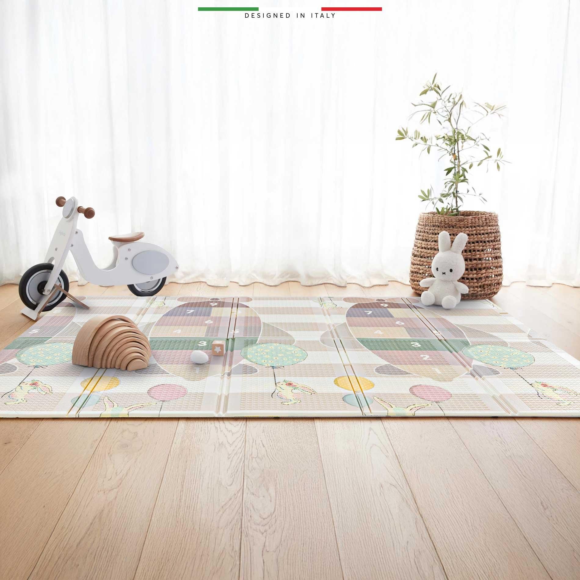 Elele Carla Katlanabilir Oyun Matı Oyun Halısı 150x200x1 Cm XFD115 Carla