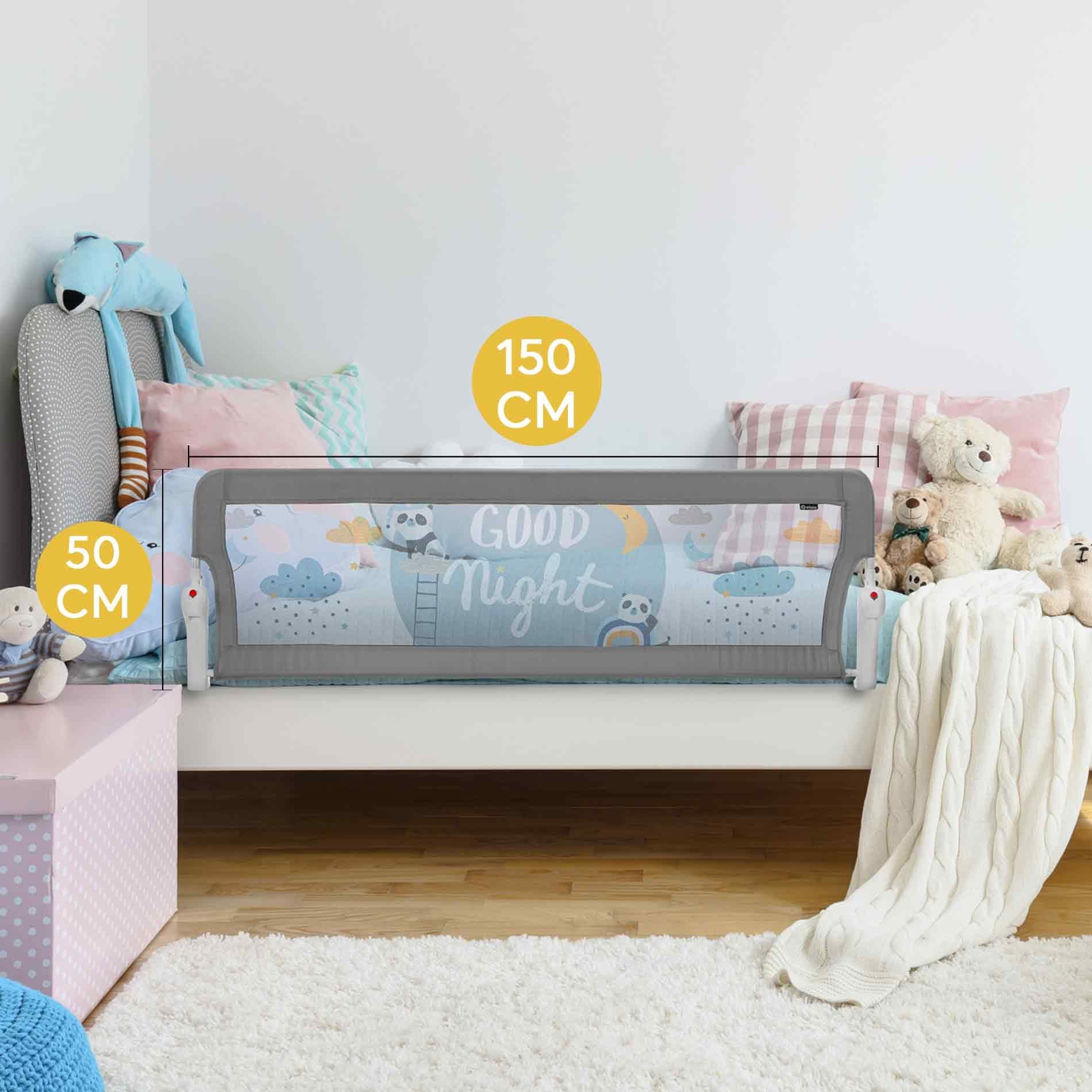 Elele Ekstra Geniş Katlanabilir Yatak Bariyeri 150cm Sweet Dreams