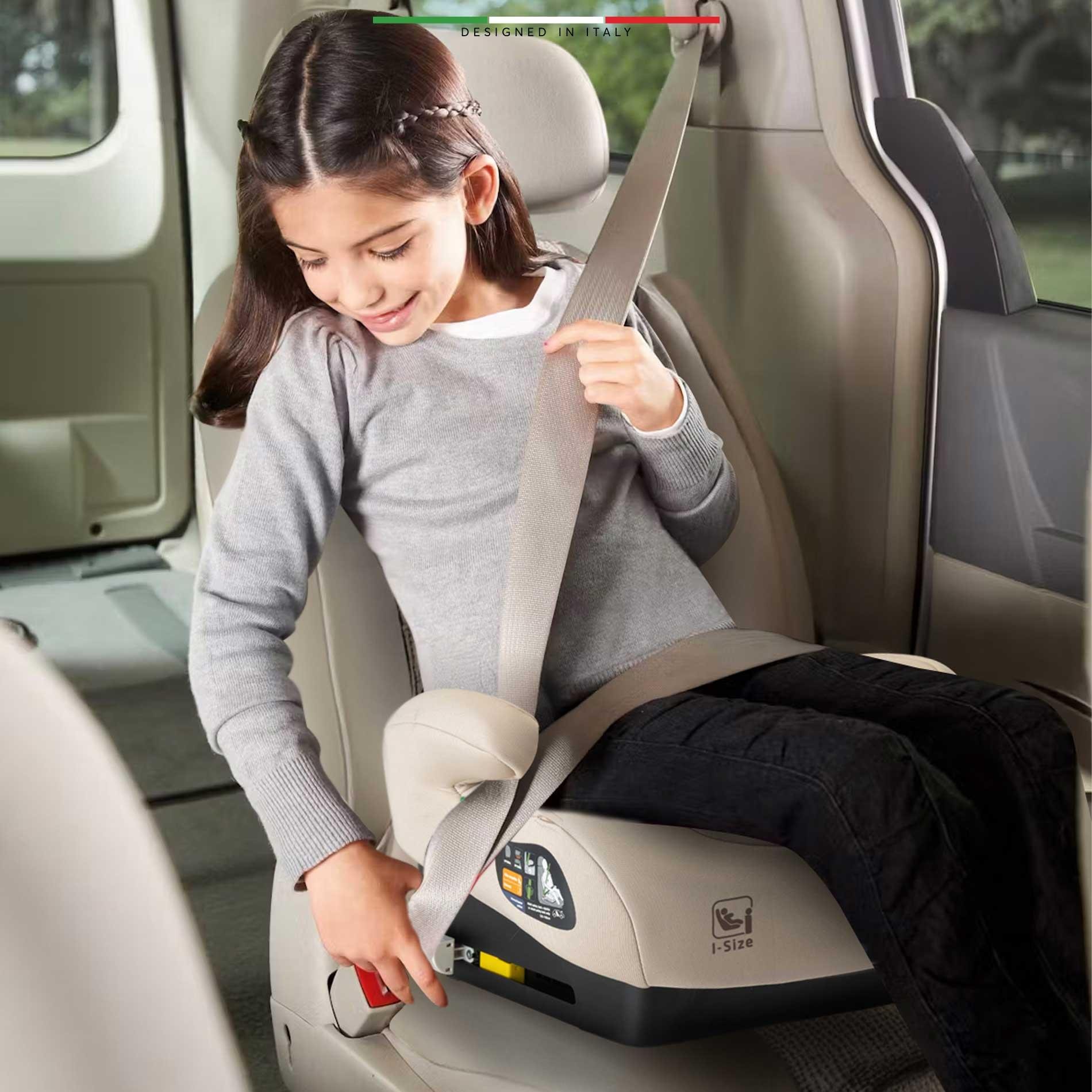 Elele GrandeFix I-Size Yükseltici Oto Koltuğu İsoFix 125-150 CM 15-36 KG Siyah