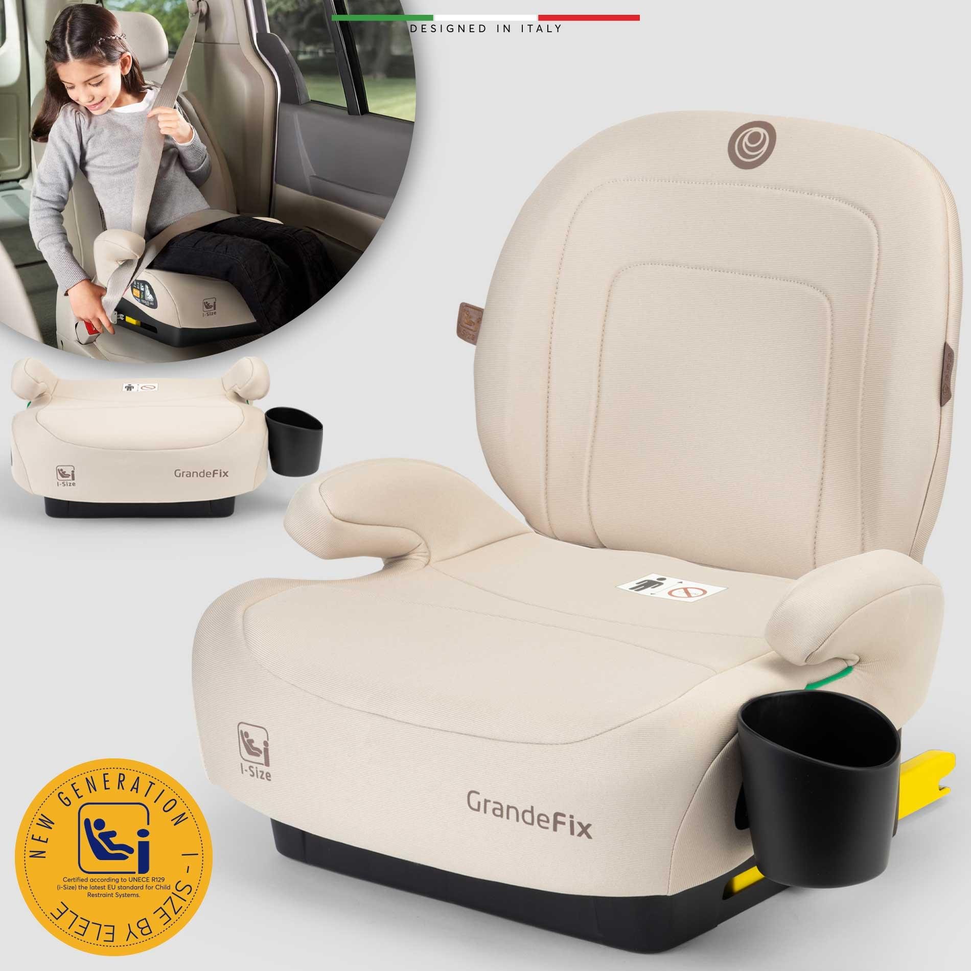 Elele GrandeFix I-Size Yükseltici Oto Koltuğu İsoFix 125-150 CM 15-36 KG Bej