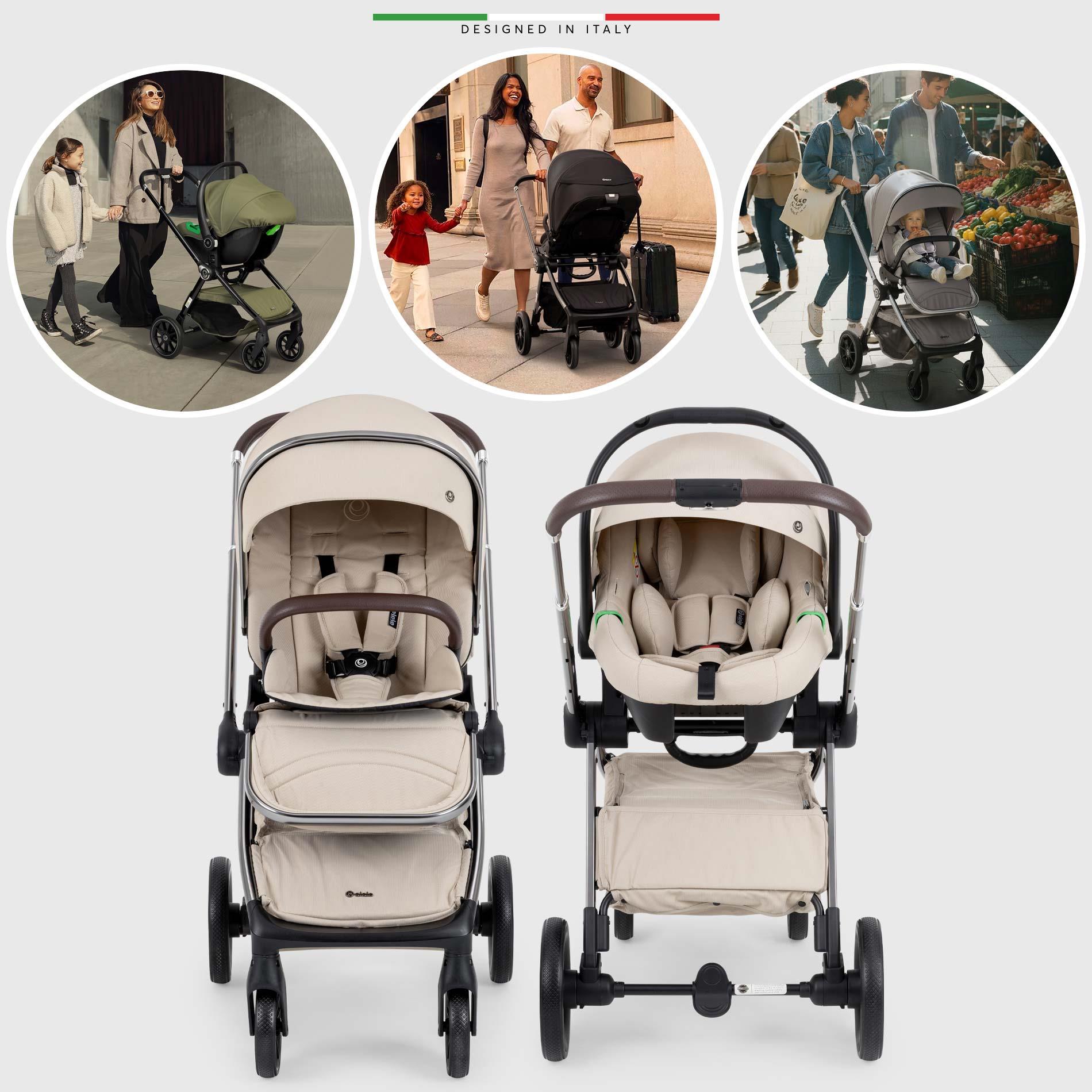 Elele Liberta Travel Sistem Bebek Arabası Bej