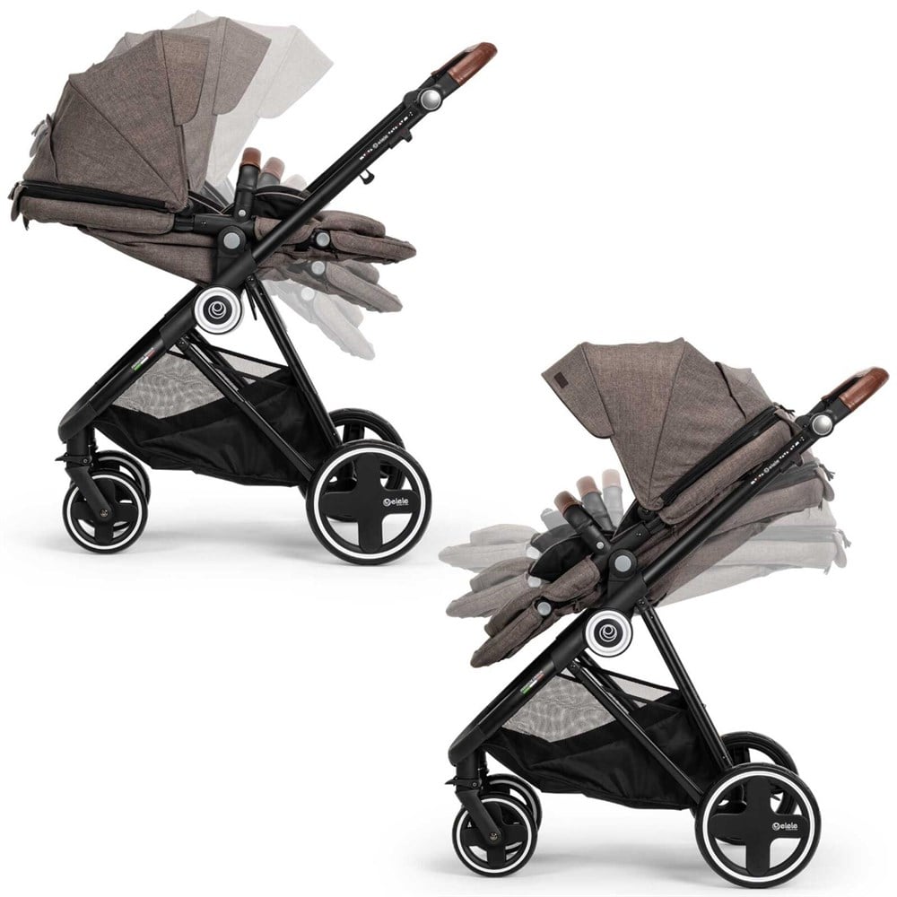 Elele Ranger 2 Travel Sistem Bebek Arabası Siyah