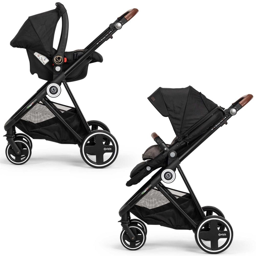 Elele Ranger 2 Travel Sistem Bebek Arabası Siyah
