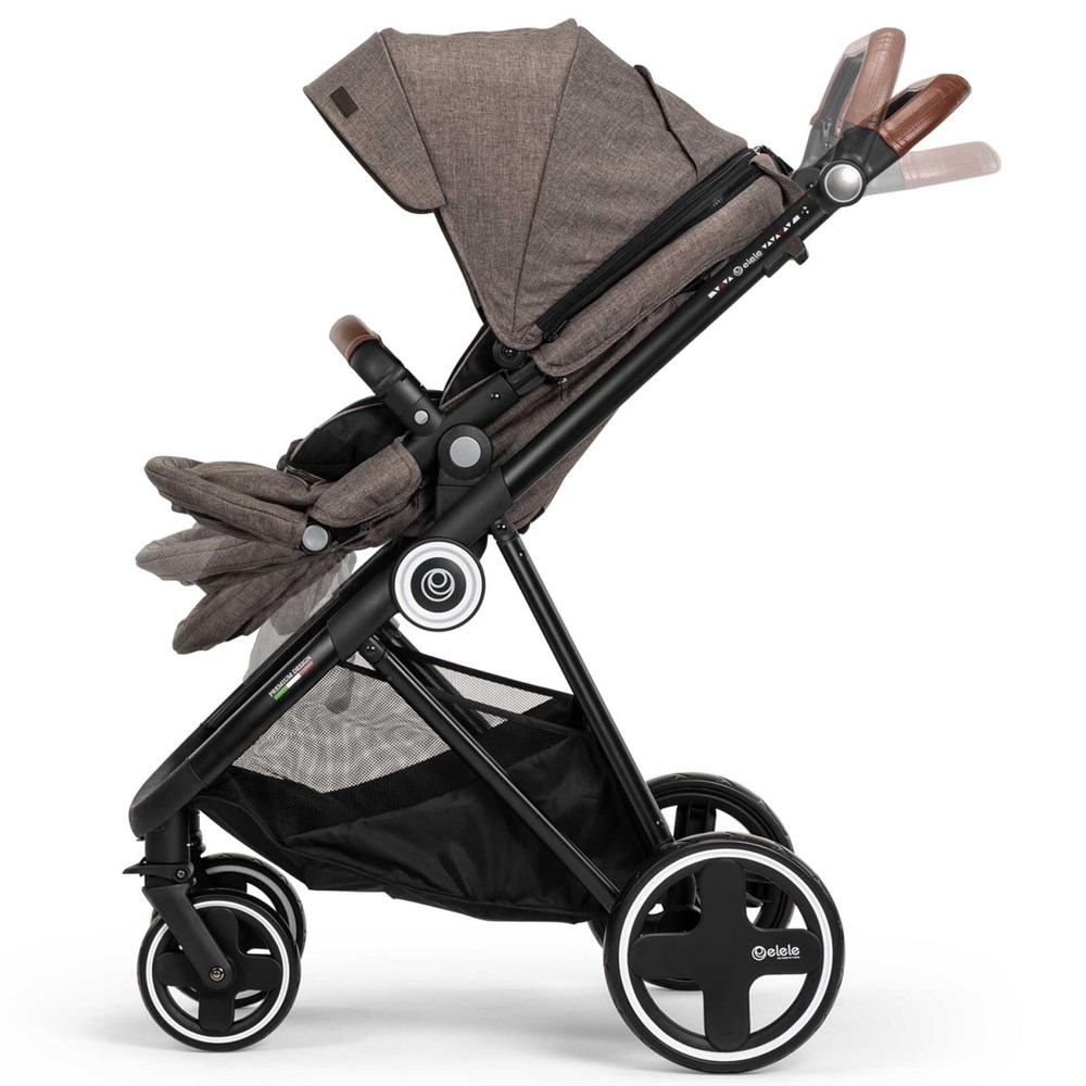Elele Ranger 2 Travel Sistem Bebek Arabası Siyah