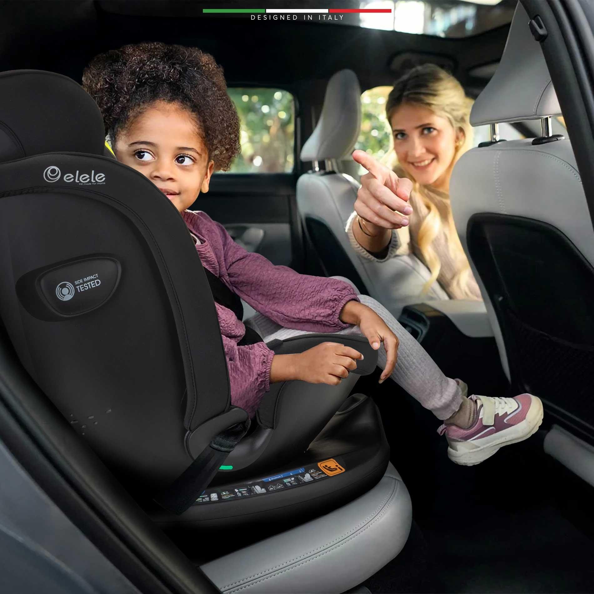 Elele RitornoFix 360° Dönen I-Size Oto Koltuğu İsoFix 40-150 CM 0-36 KG Bej