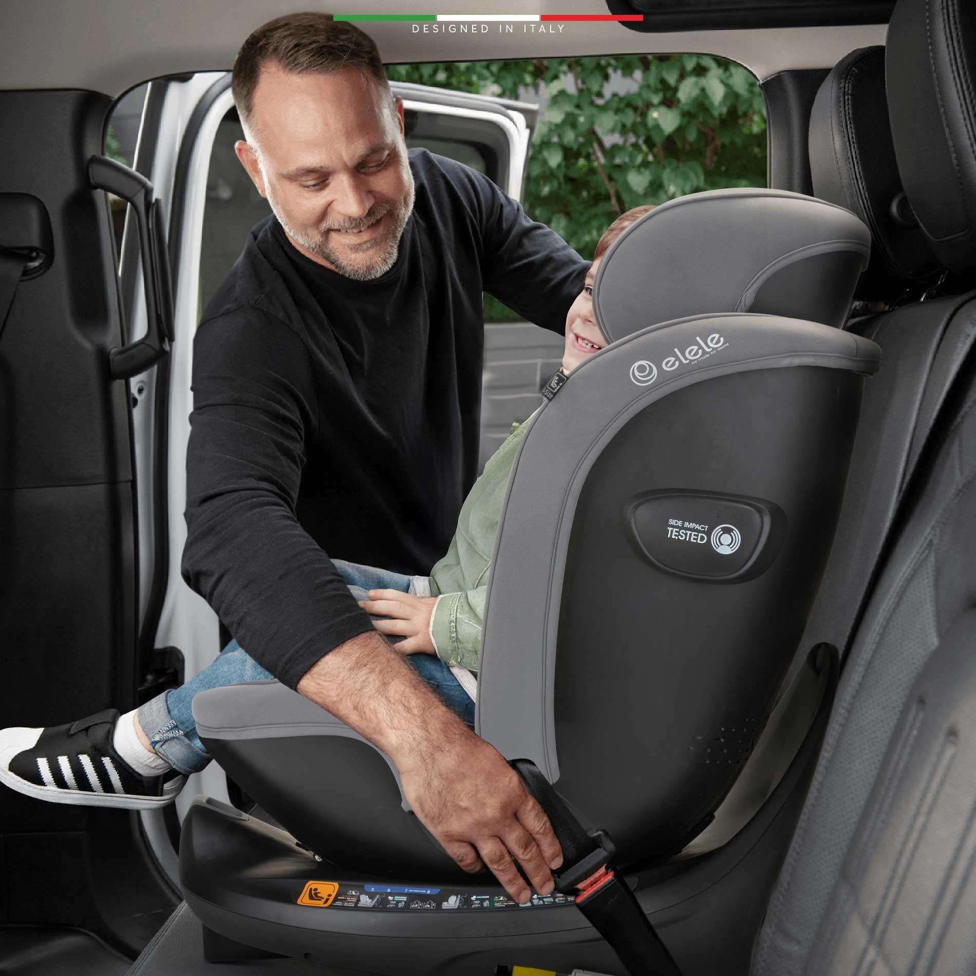 Elele RitornoFix 360° Dönen I-Size Oto Koltuğu İsoFix 40-150 CM 0-36 KG Yeşil