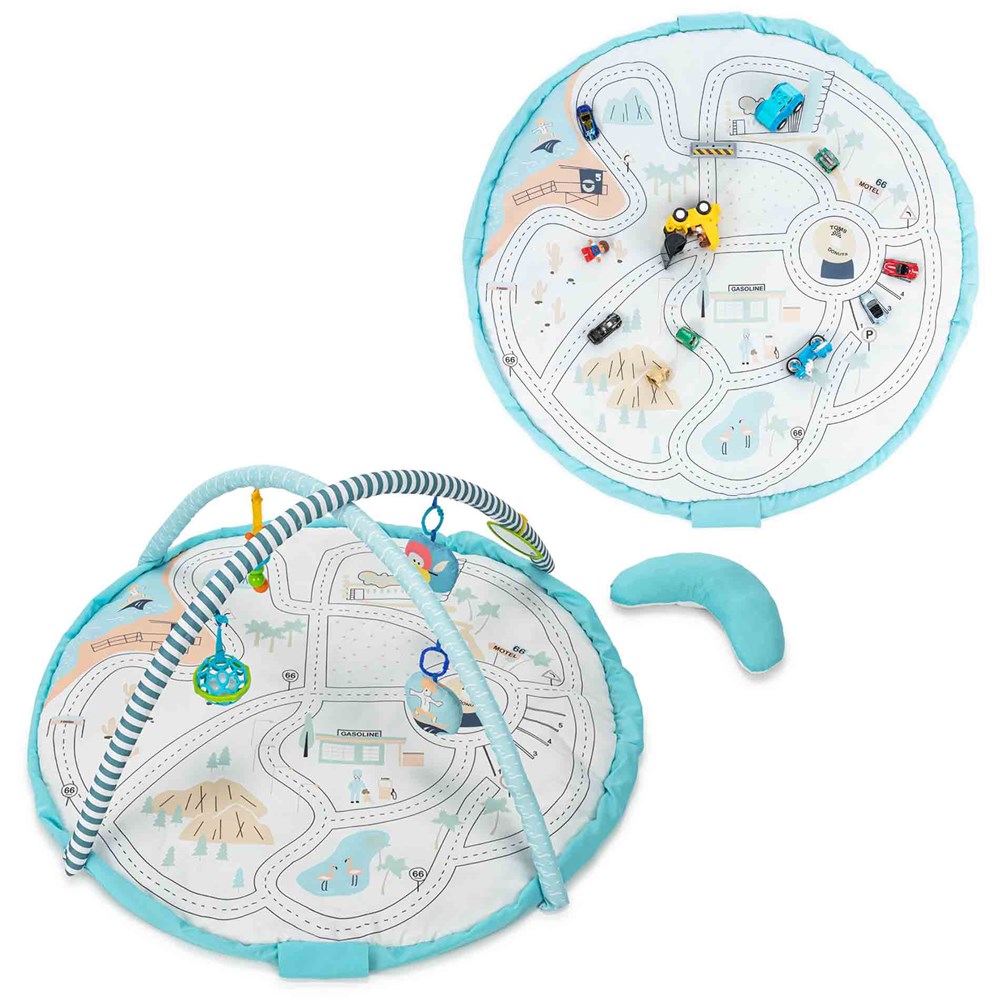 Elele Toys 3in1 Bebek Oyun Halısı ve Oyuncak Çantası Modo