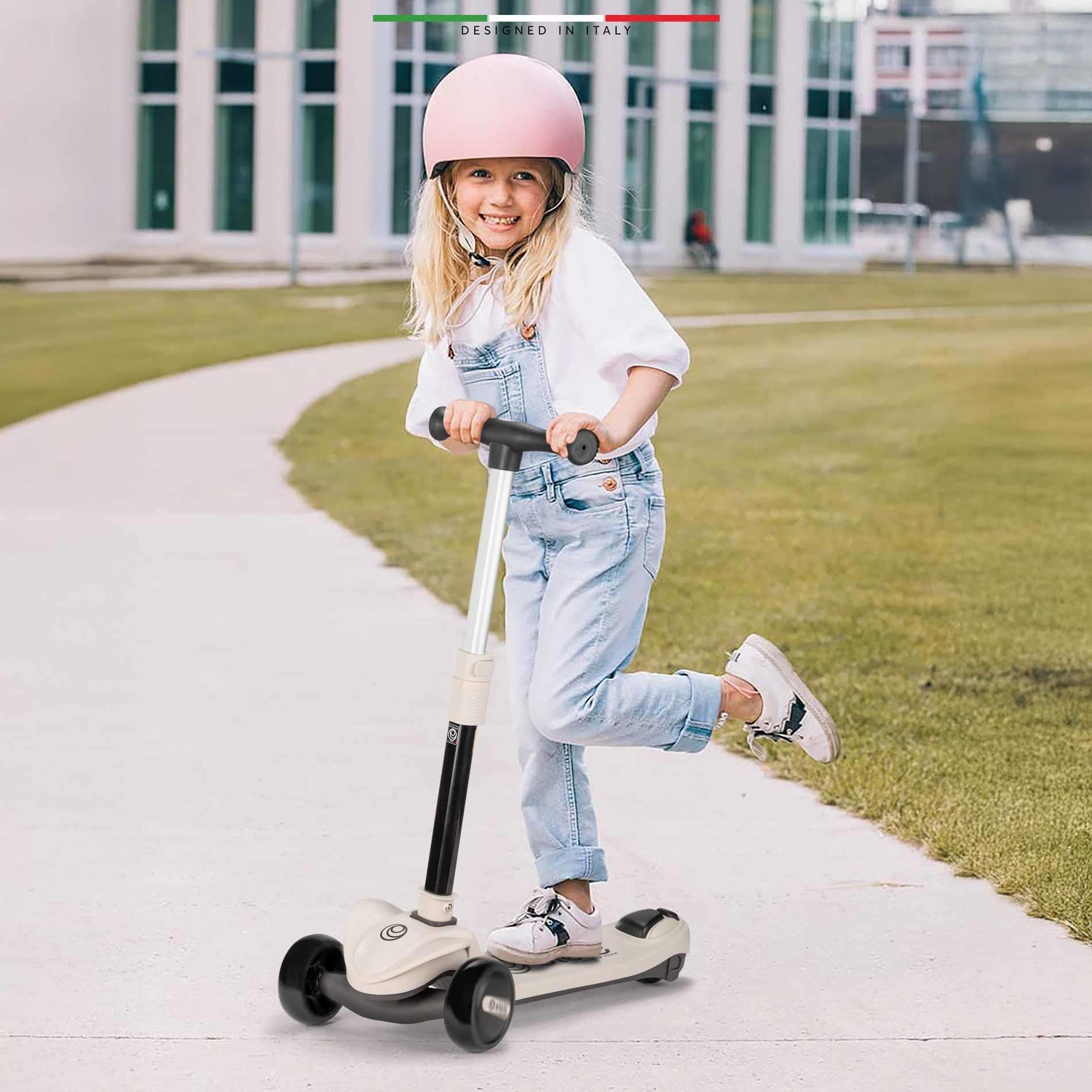 Elele Velocita 3 Tekerlekli Çocuk Scooter Işıklı Yeşil