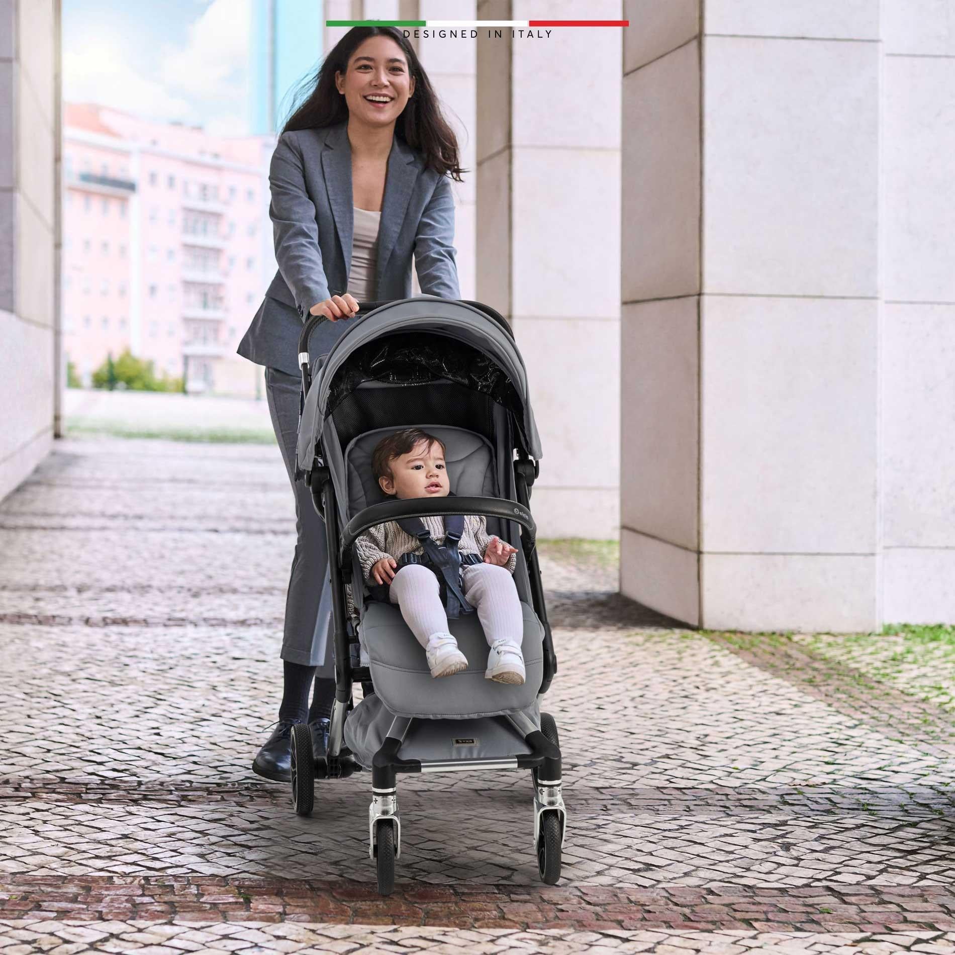 Elele Vita Premium Kabin Tipi Travel Sistem Bebek Arabası Silver Gri