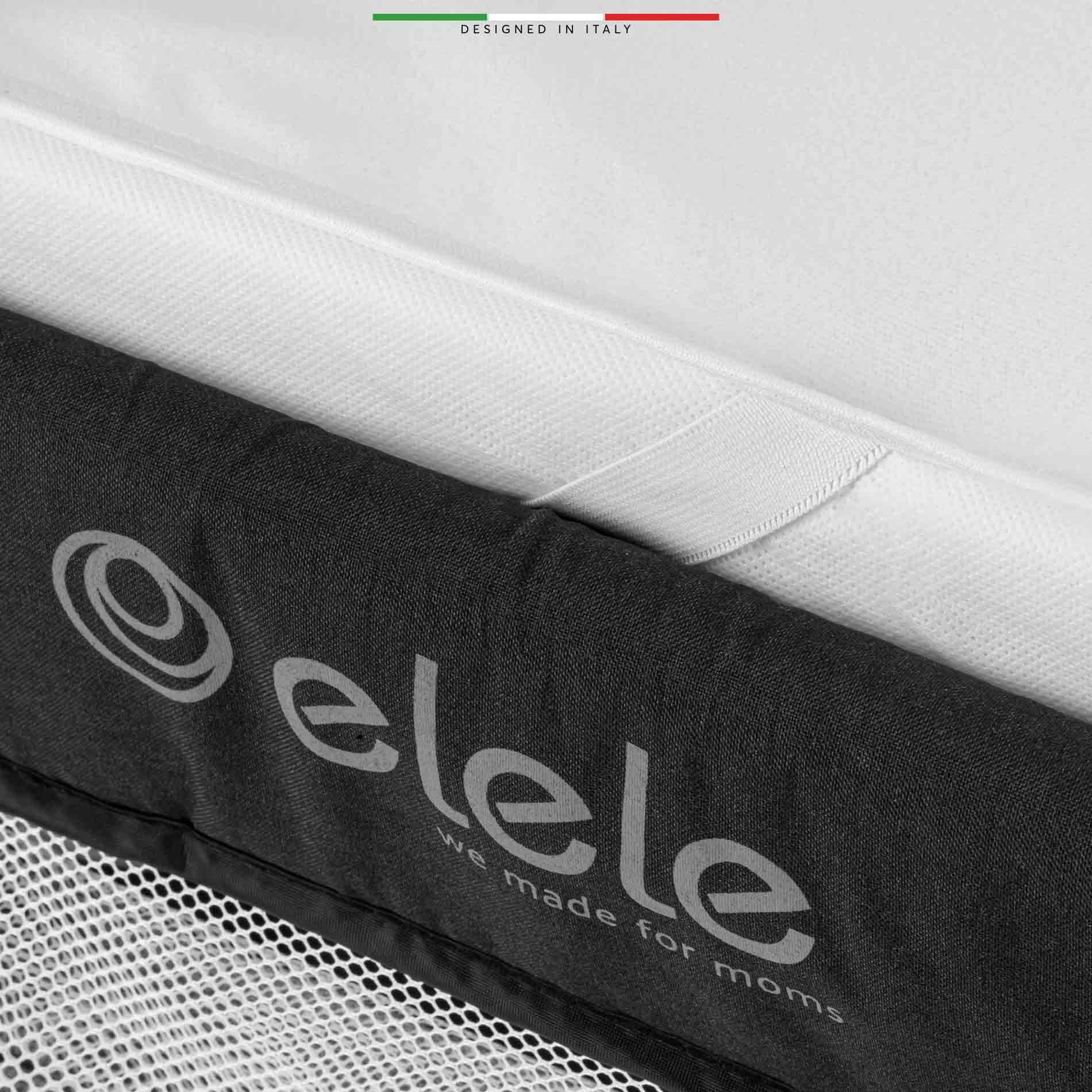 EleleLife 60*120 Sıvı Geçirmez Lastikli Bebek Yatak Koruyucu Alez