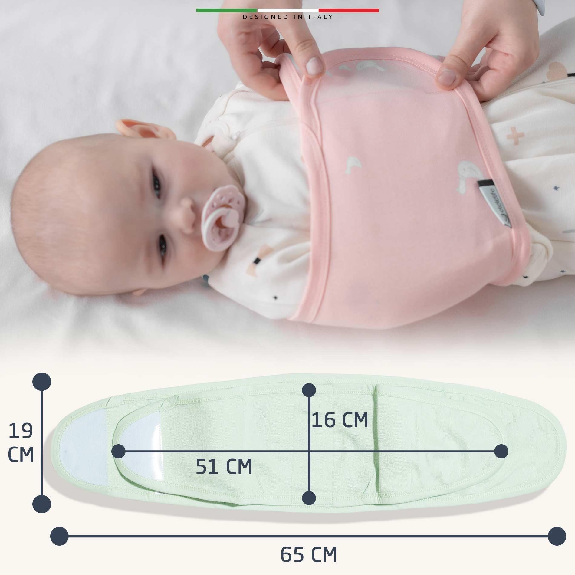 EleleLife Bebek Kundak Kemer Yenidoğan Pudra Flor