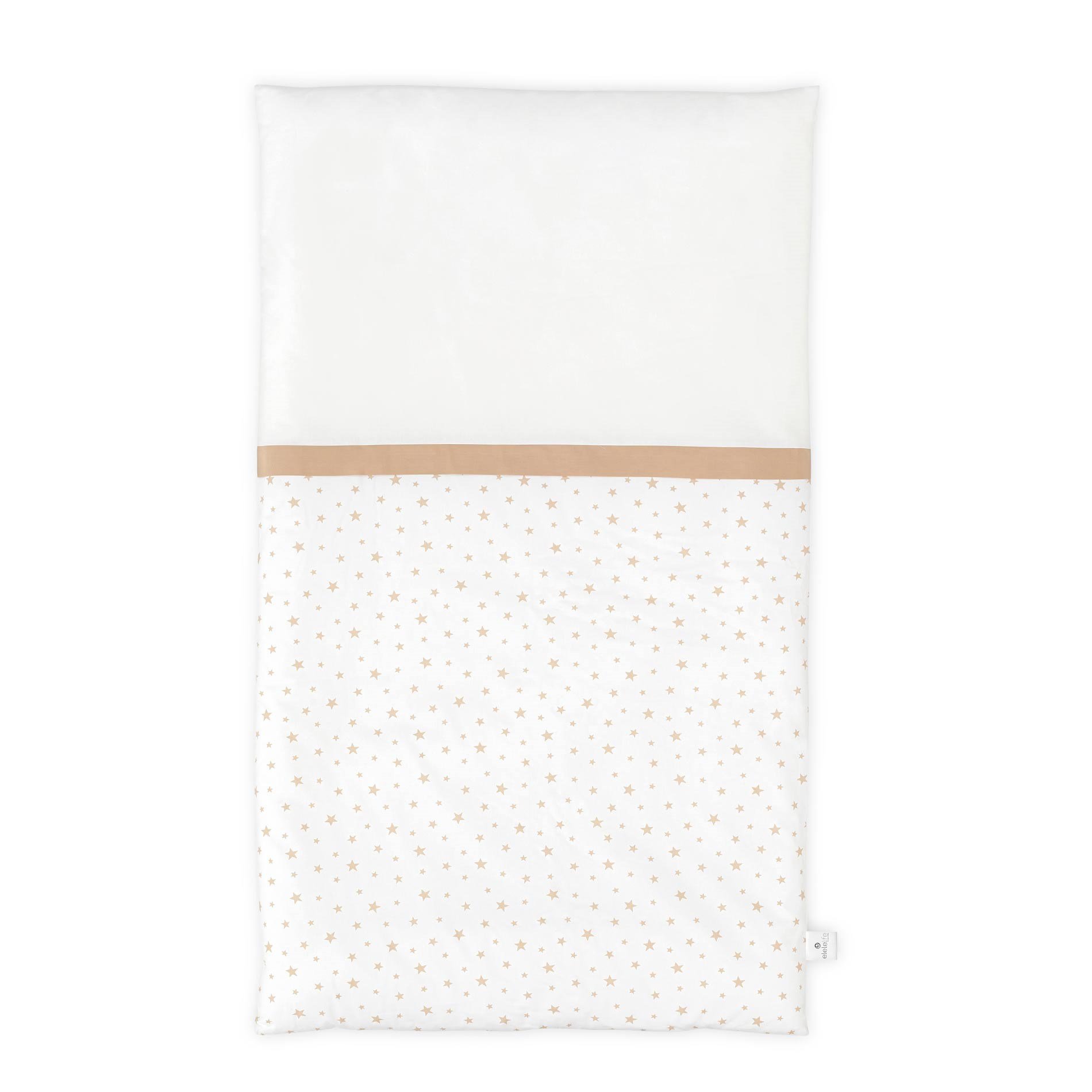 EleleLife Bonita 6 Parça Park Yatak Bebek Uyku Seti Krem