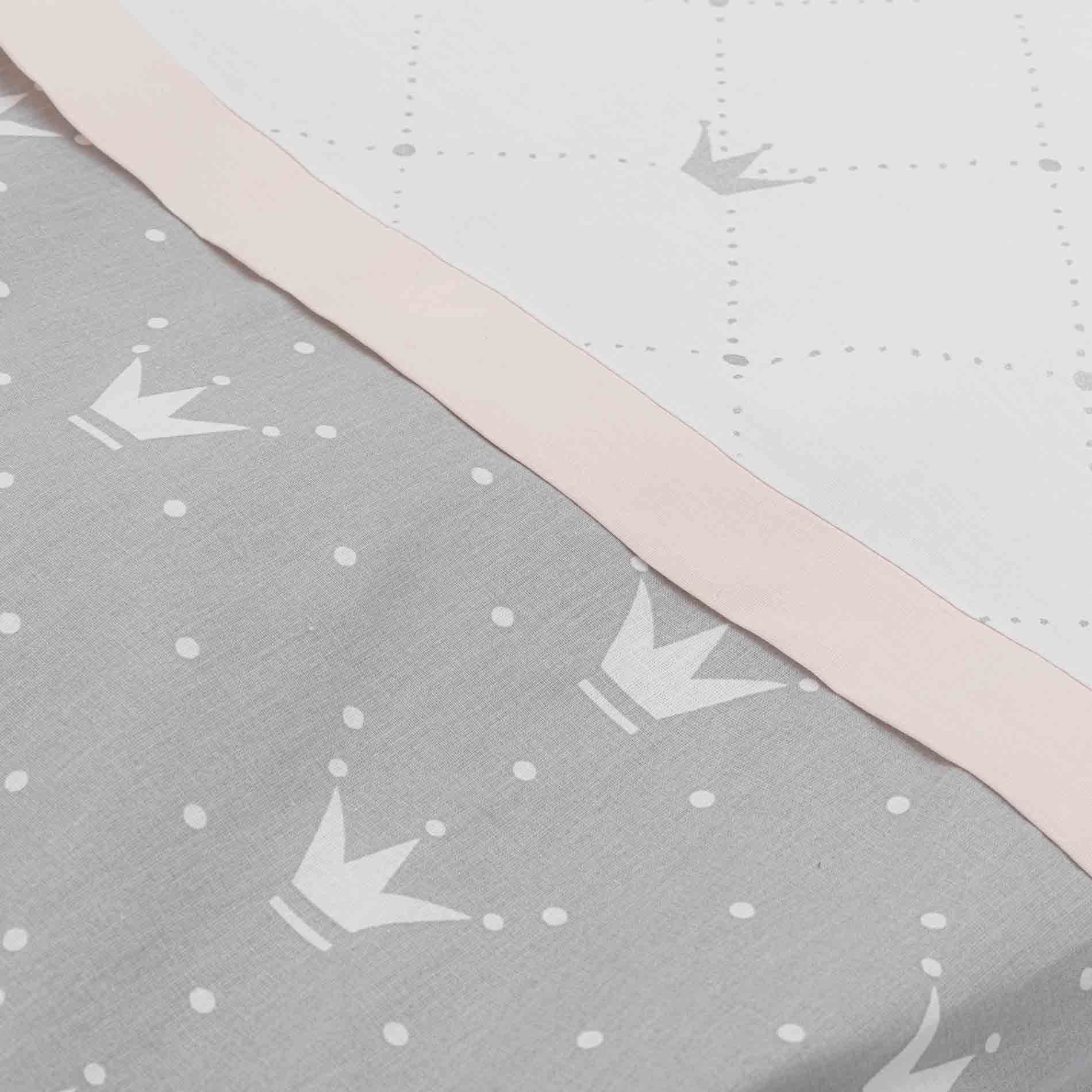 EleleLife Letto 6 Parça Park Yatak Bebek Uyku Seti Pudra