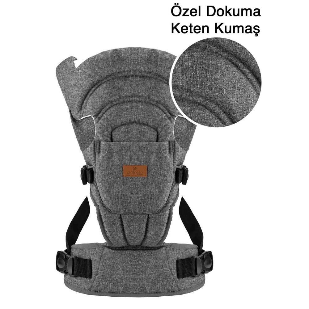 EleleLife Motto Air Ergonomik Kanguru Kırmızı