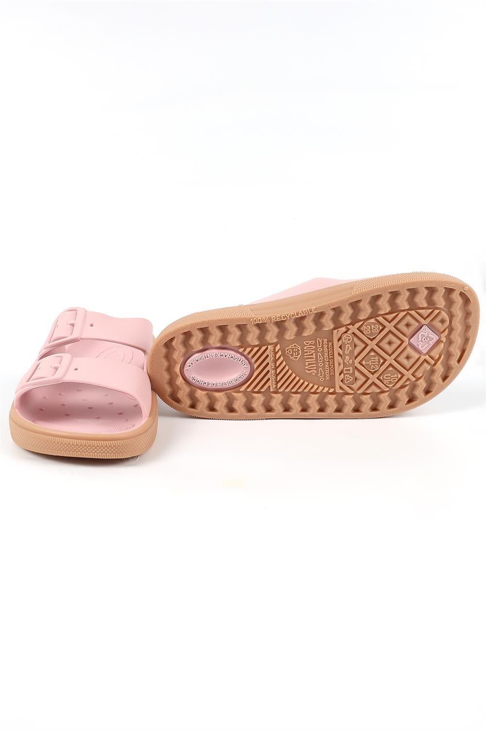 Boatilus Rocksy-F OldPink/Beige Kız Çocuk Terlik