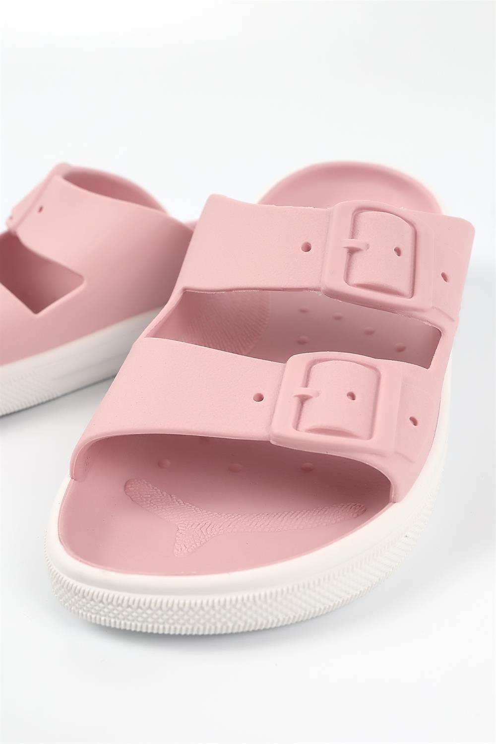 Boatilus Rocksy-F OldPink/White Kız Çocuk Terlik