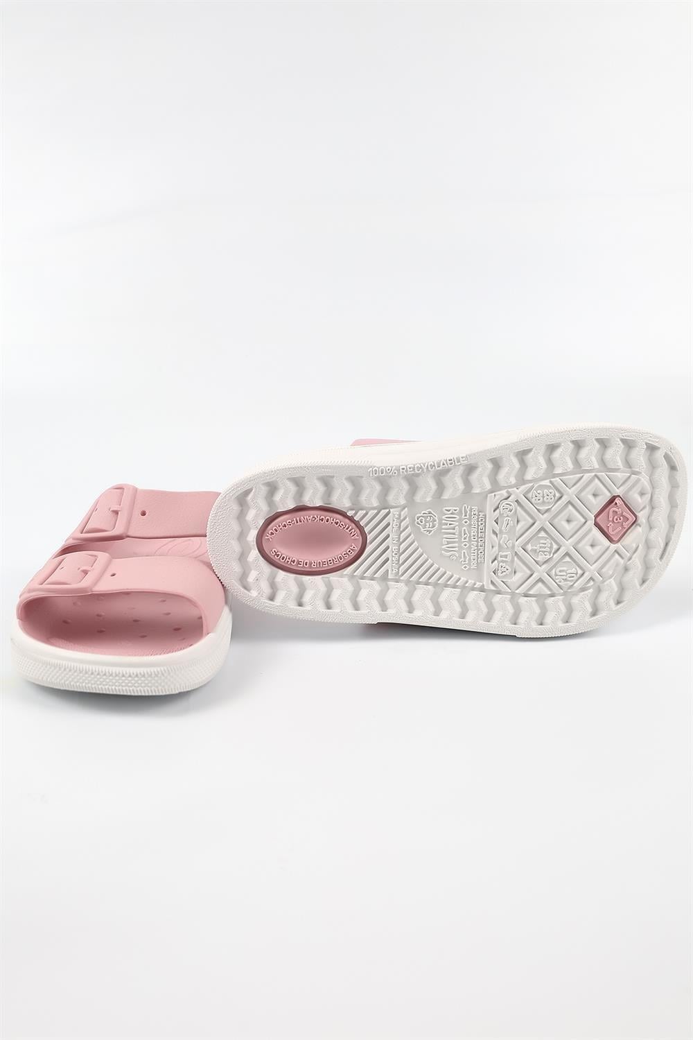 Boatilus Rocksy-F OldPink/White Kız Çocuk Terlik