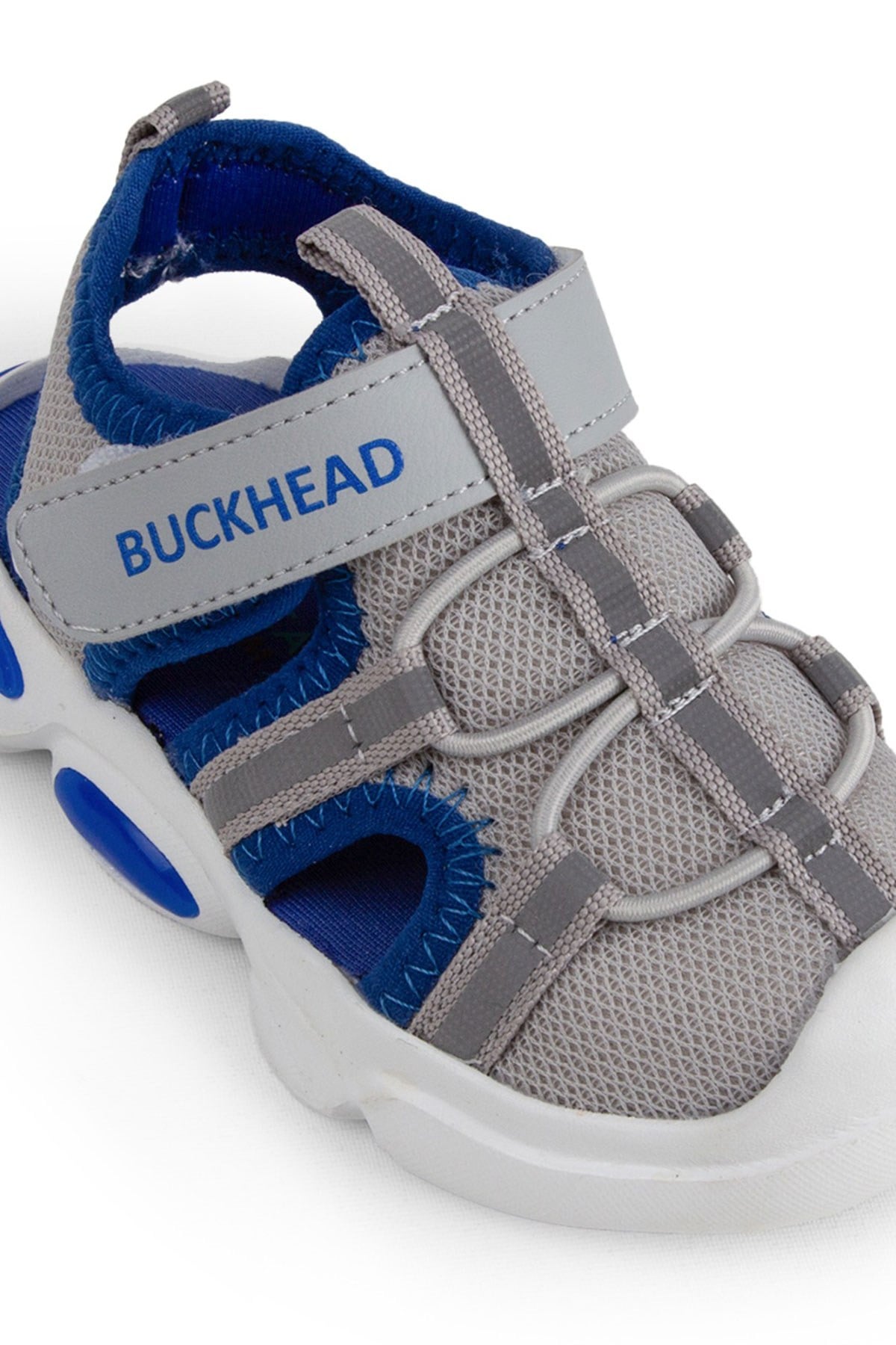 Buckhead Işıklı ve Nefes Alabilen Hafif Çocuk Sandaleti Gri Mavi GRİ MAVİ