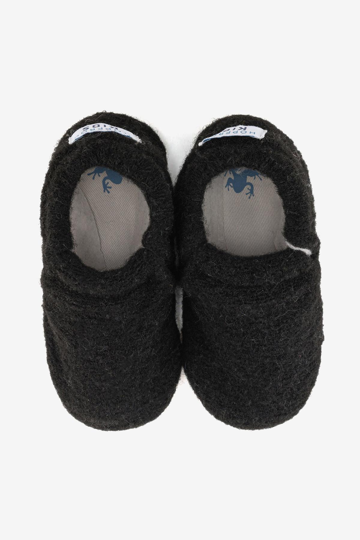 Recycled Woo Wooly Yünlü Siyah Barefoot Patik