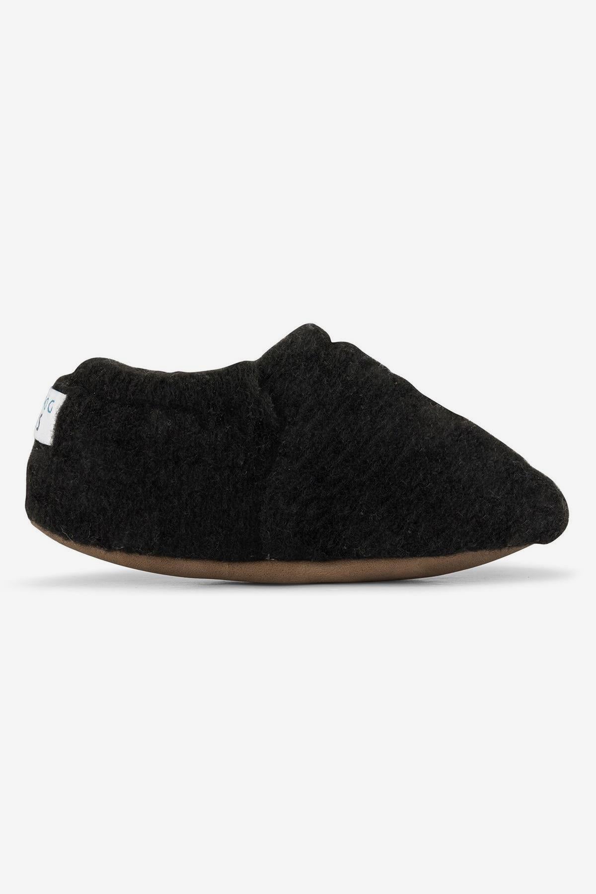 Recycled Woo Wooly Yünlü Siyah Barefoot Patik