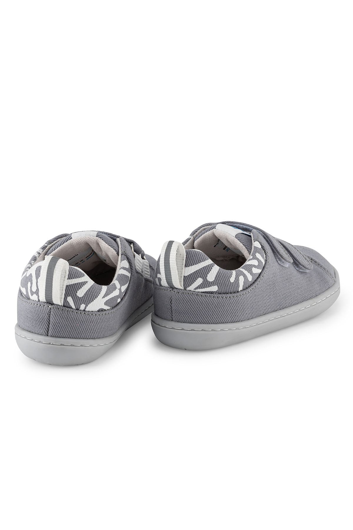 Smart Walker Recycled Canvas Eco Gray Barefoot Kids Shoes