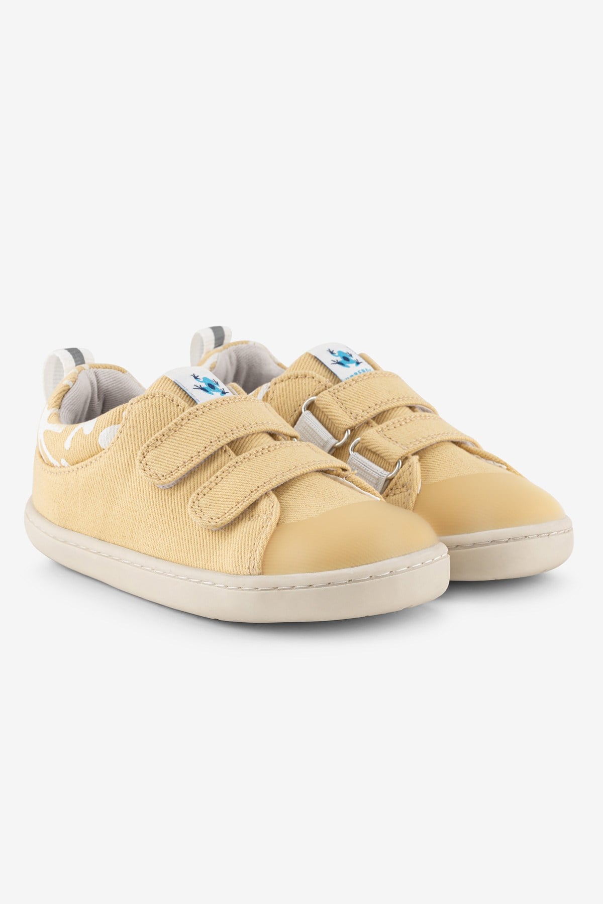 Smart Walker Recycled Canvas Eco Yellow Barefoot Kids Shoes