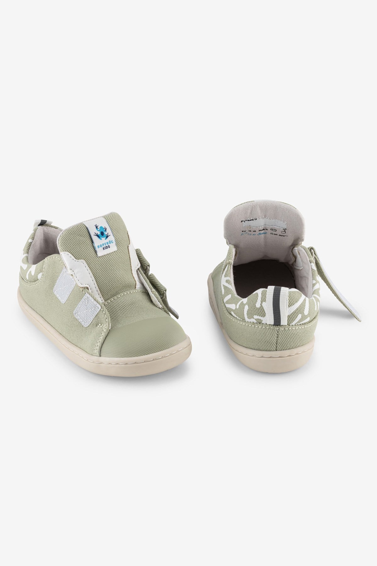 Smart Walker Canvas Play Eco Su Yeşili Barefoot Çocuk Ayakkabı