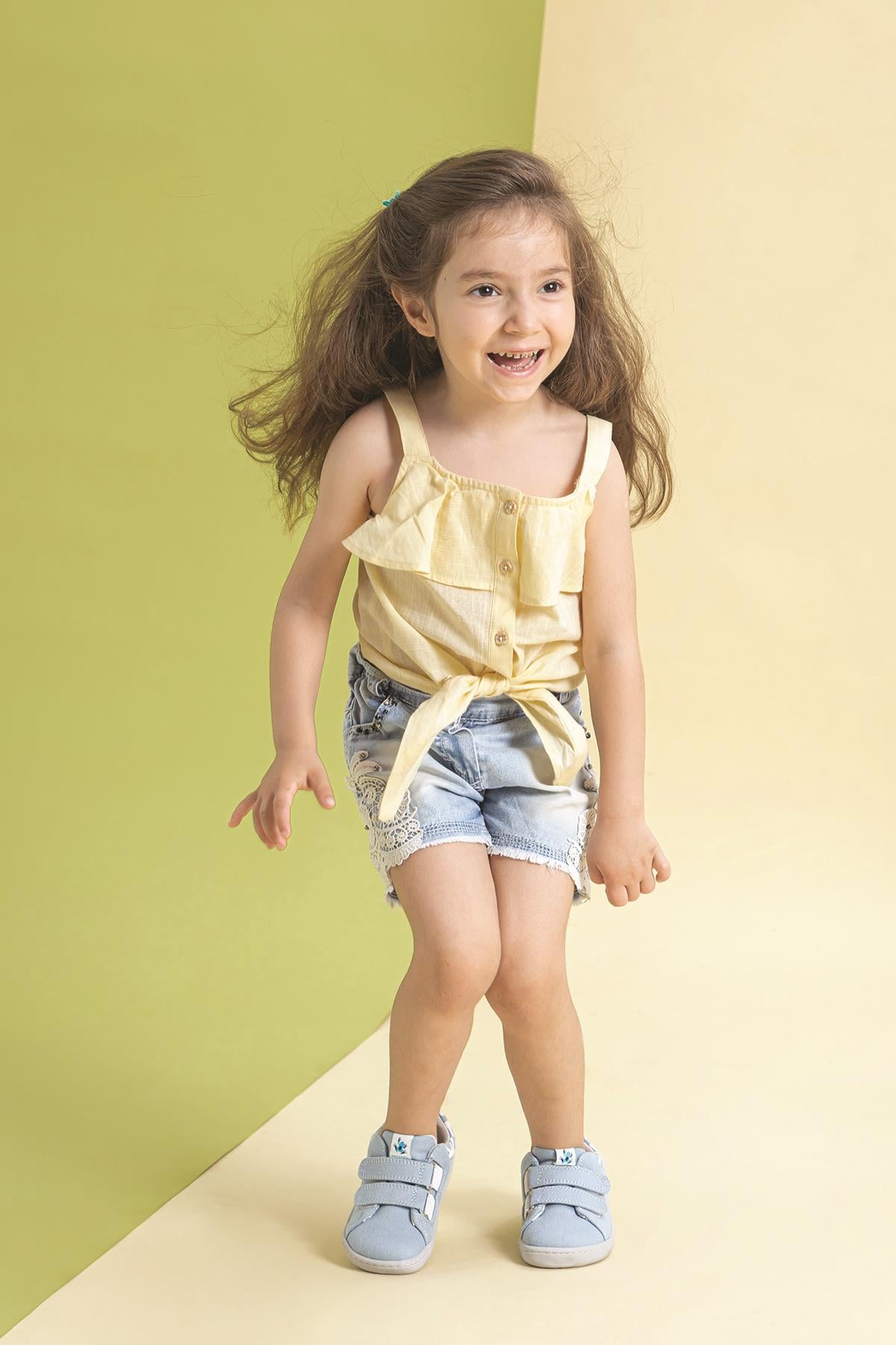 Smart Walker Canvas Play Lila Barefoot Çocuk Ayakkabı