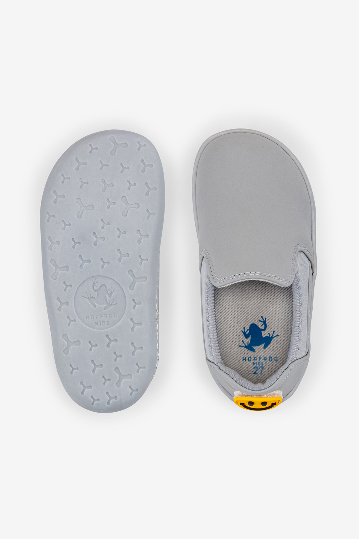 Smart Walker Slip-On #Tags Süper Mat Gri Barefoot Işıklı Çocuk Ayakkabı