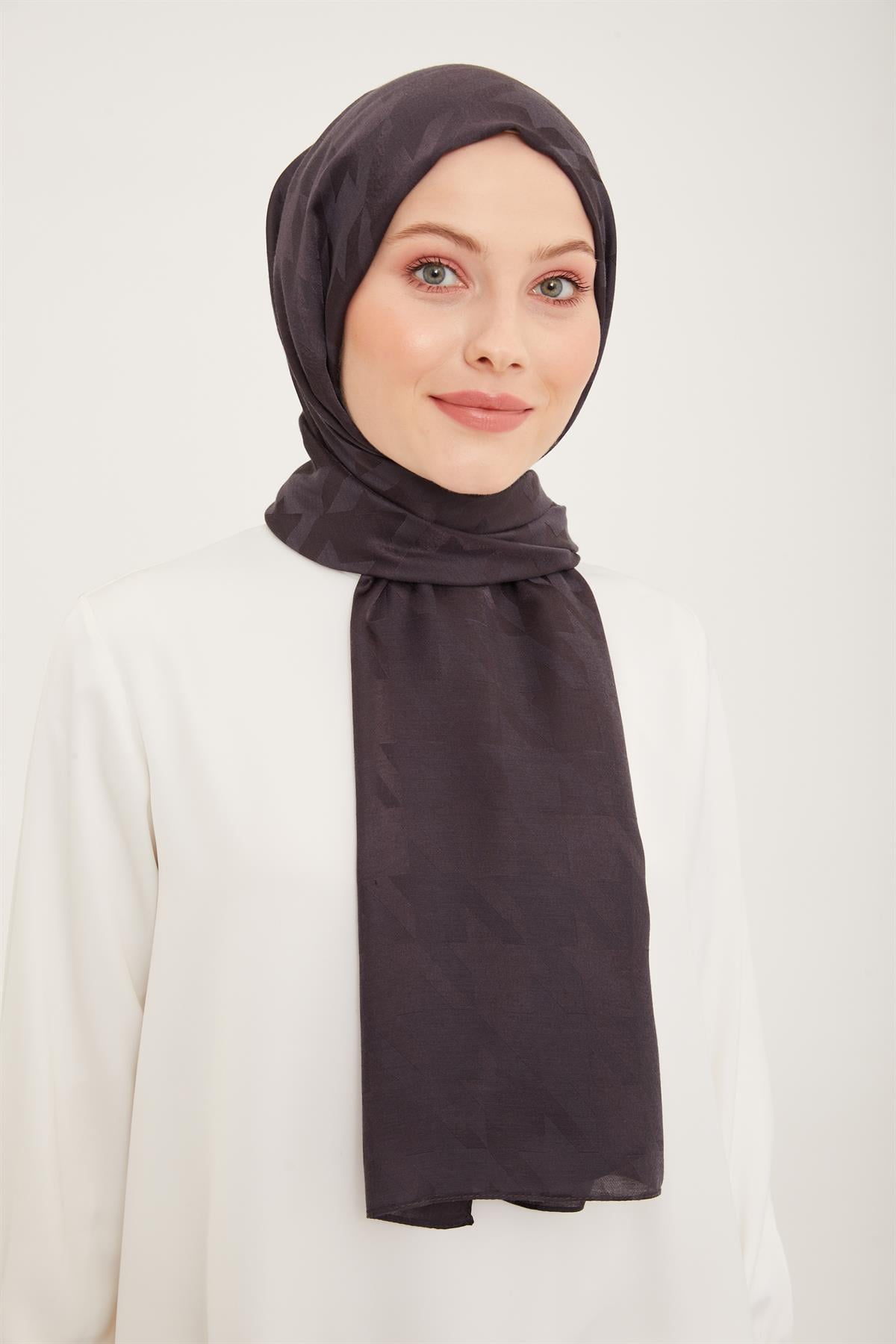 Armine Trend Ruby Şal - 2 - Antrasit 127