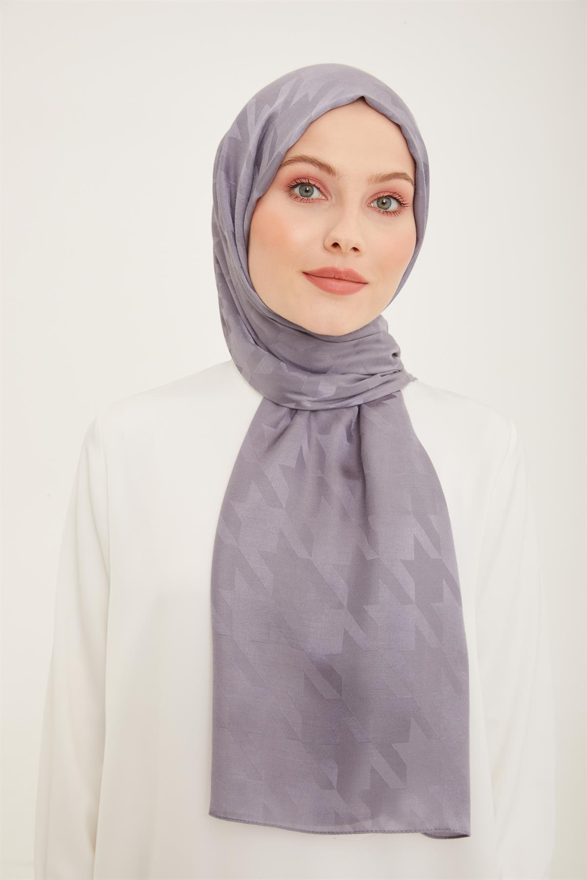 Armine Trend Ruby Şal - 2 - Gri 358