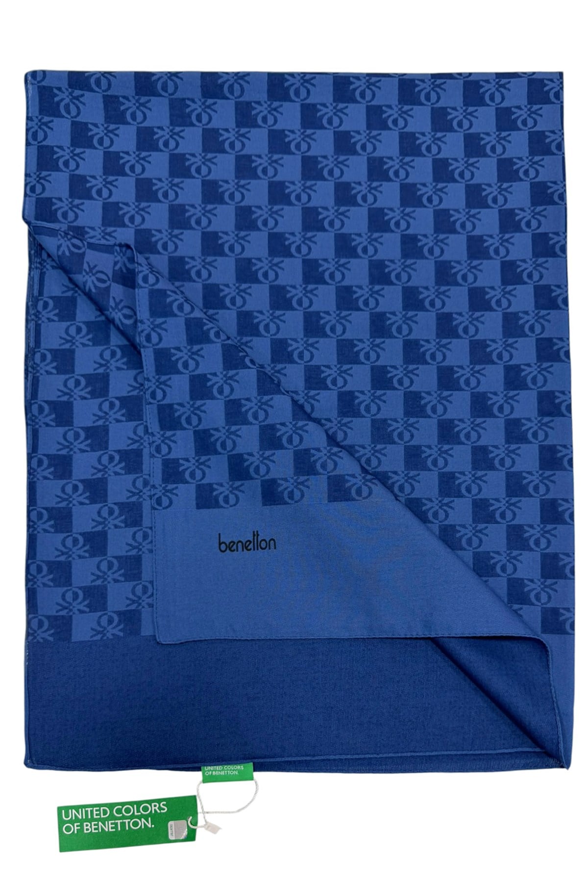 Benetton Elegante Şal - Tre - Saks