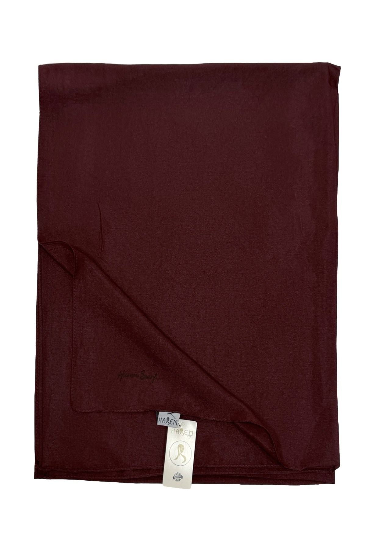 Harem Scarf Brisa Vual Şal - Koyu Kızılcık