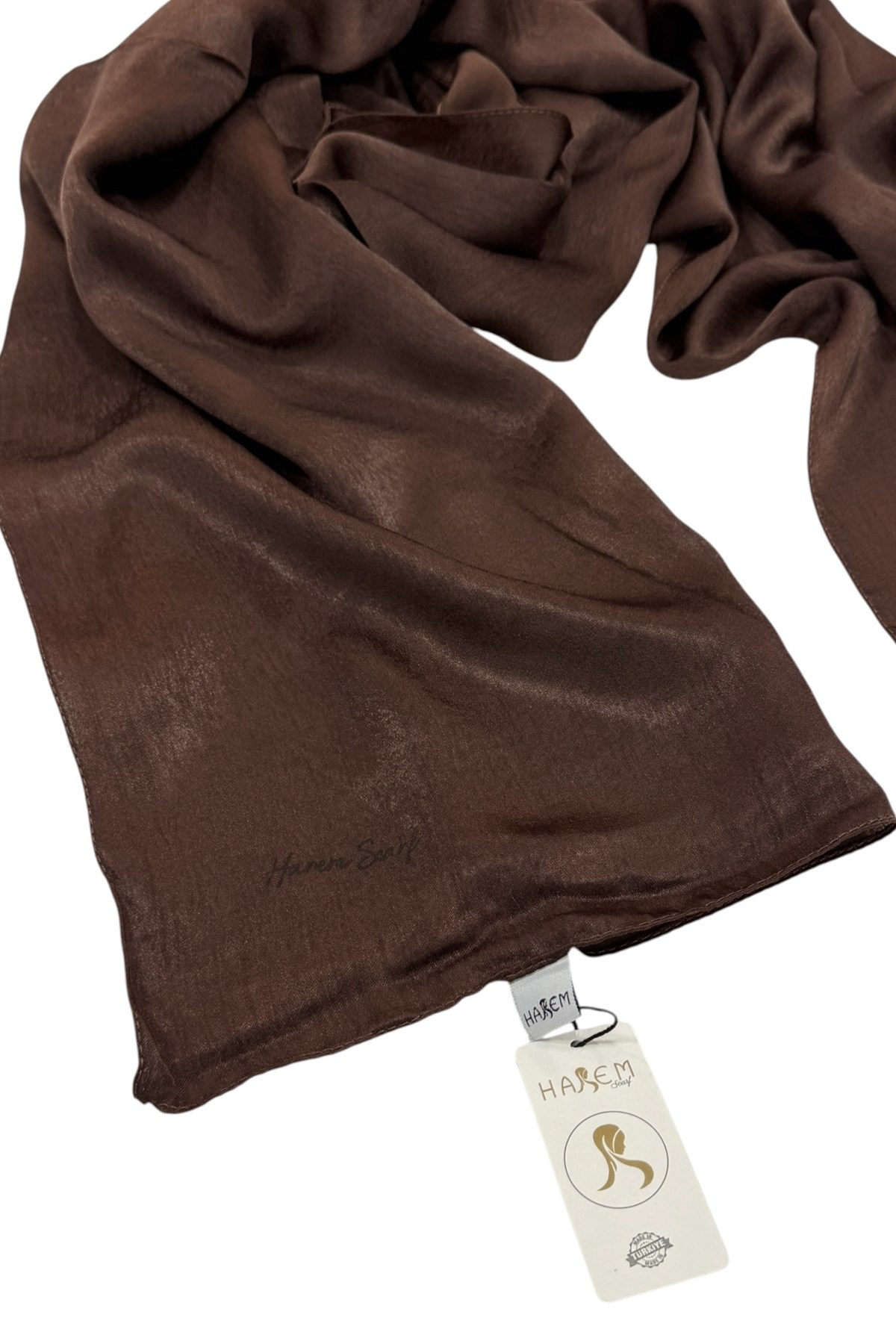 Harem Scarf Rüya Şal - Acı Kahve