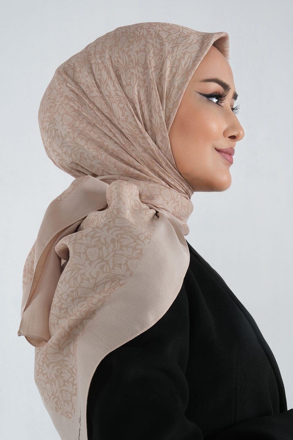 Harem Scarf Viskon Eşarp - Bade - Latte