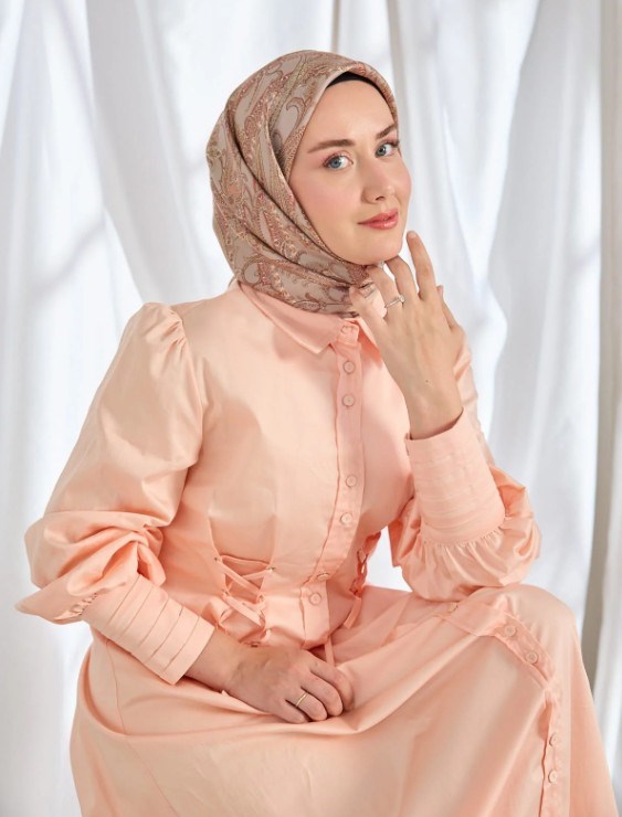 Silk Home Twill İpek Eşarp - 11542-03 Gri