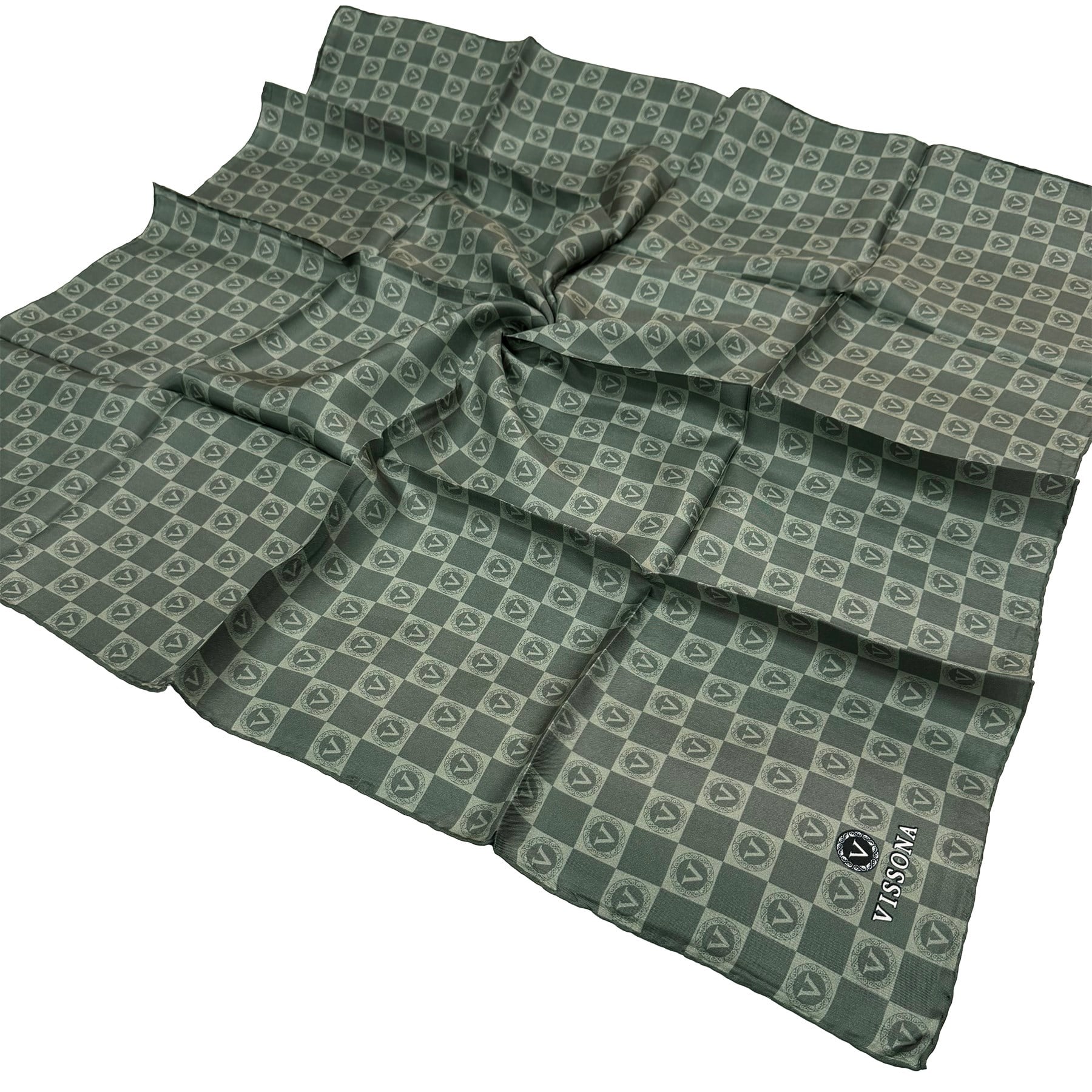 Vissona Twill İpek Eşarp - 51495 - 0037