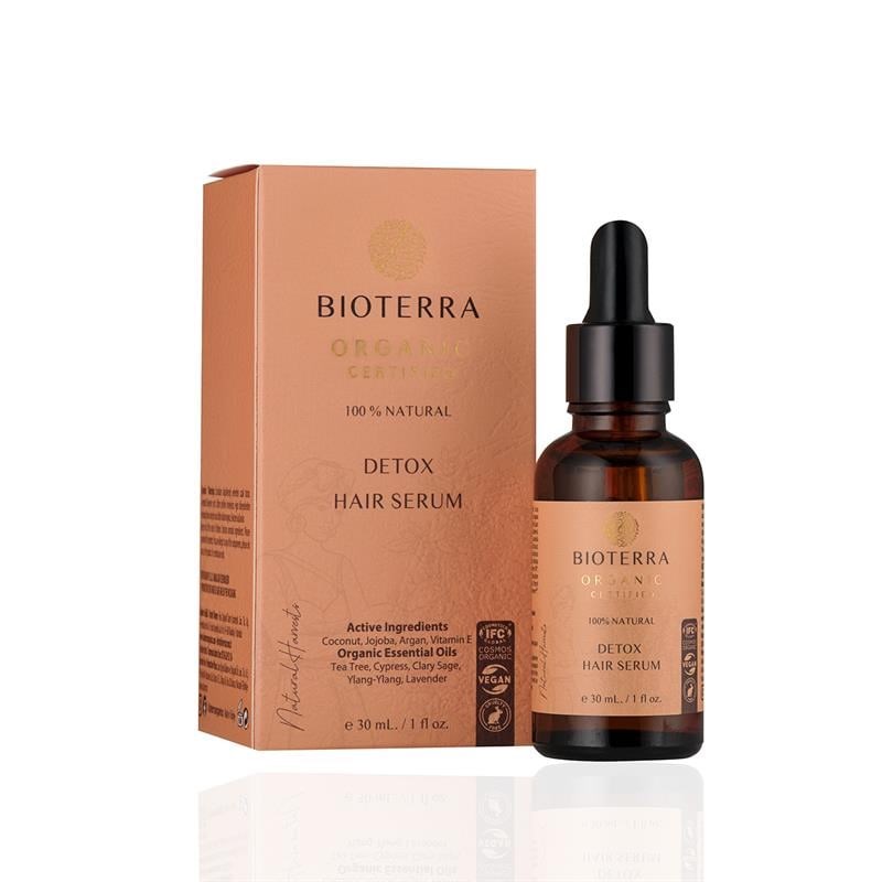 Bioterra Organic Detox Hair Serum 30 ml