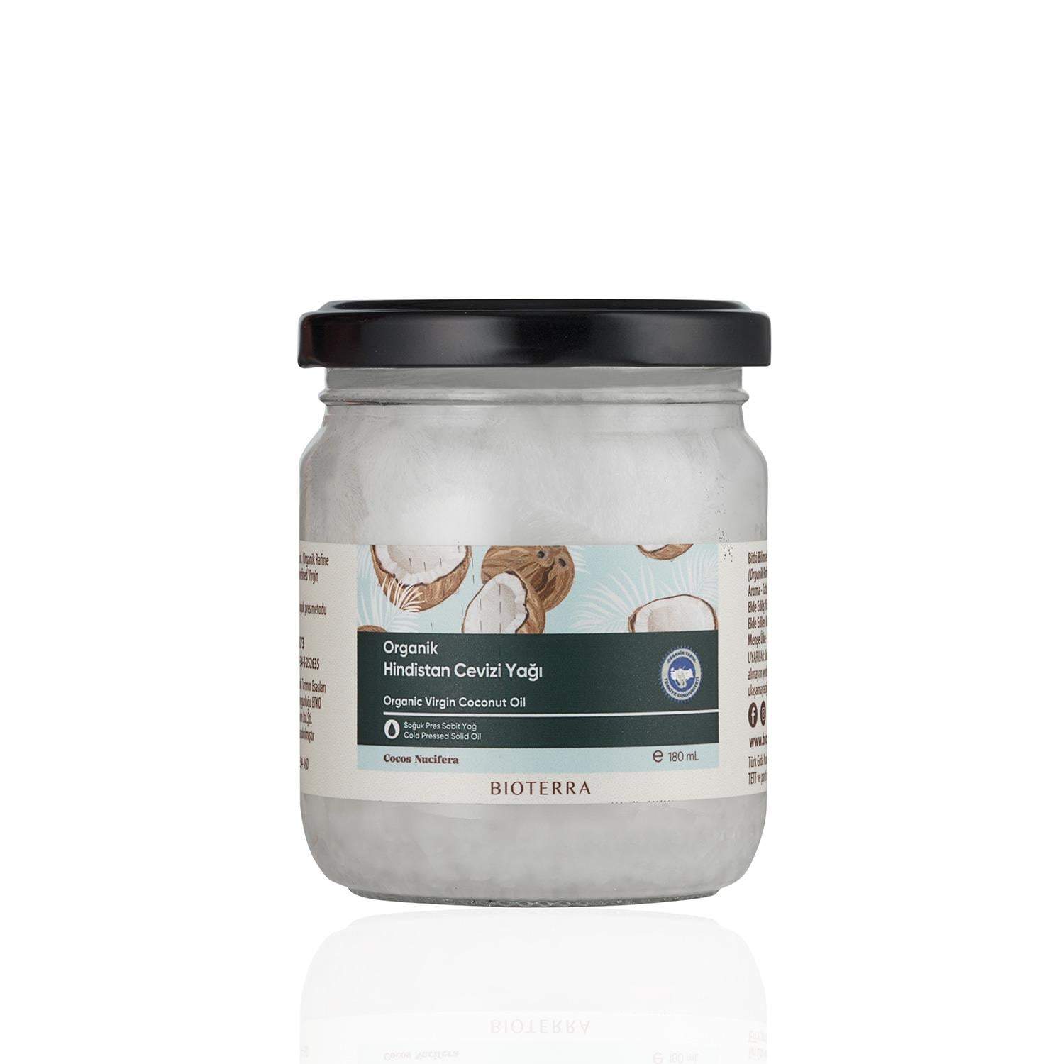 Bioterra Organik Hindistan Cevizi Yağı 180 ml