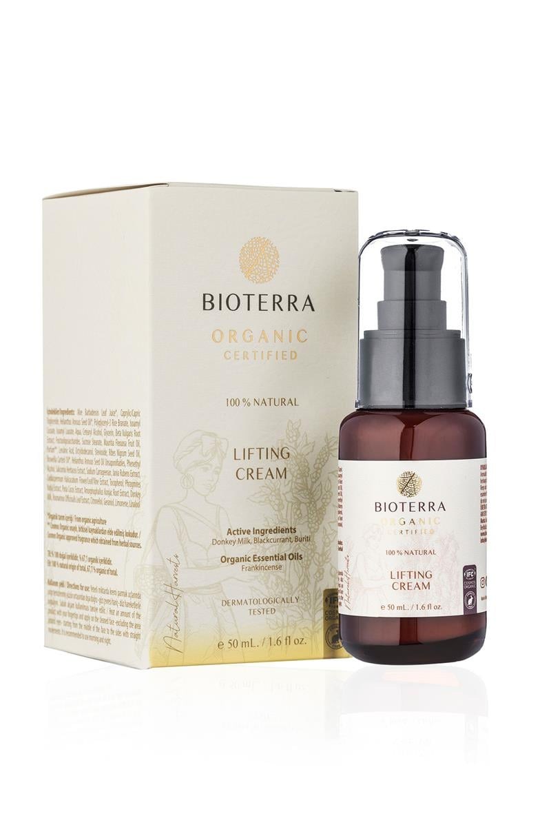 Bioterra Organik Lifting Yüz Kremi 50 ml