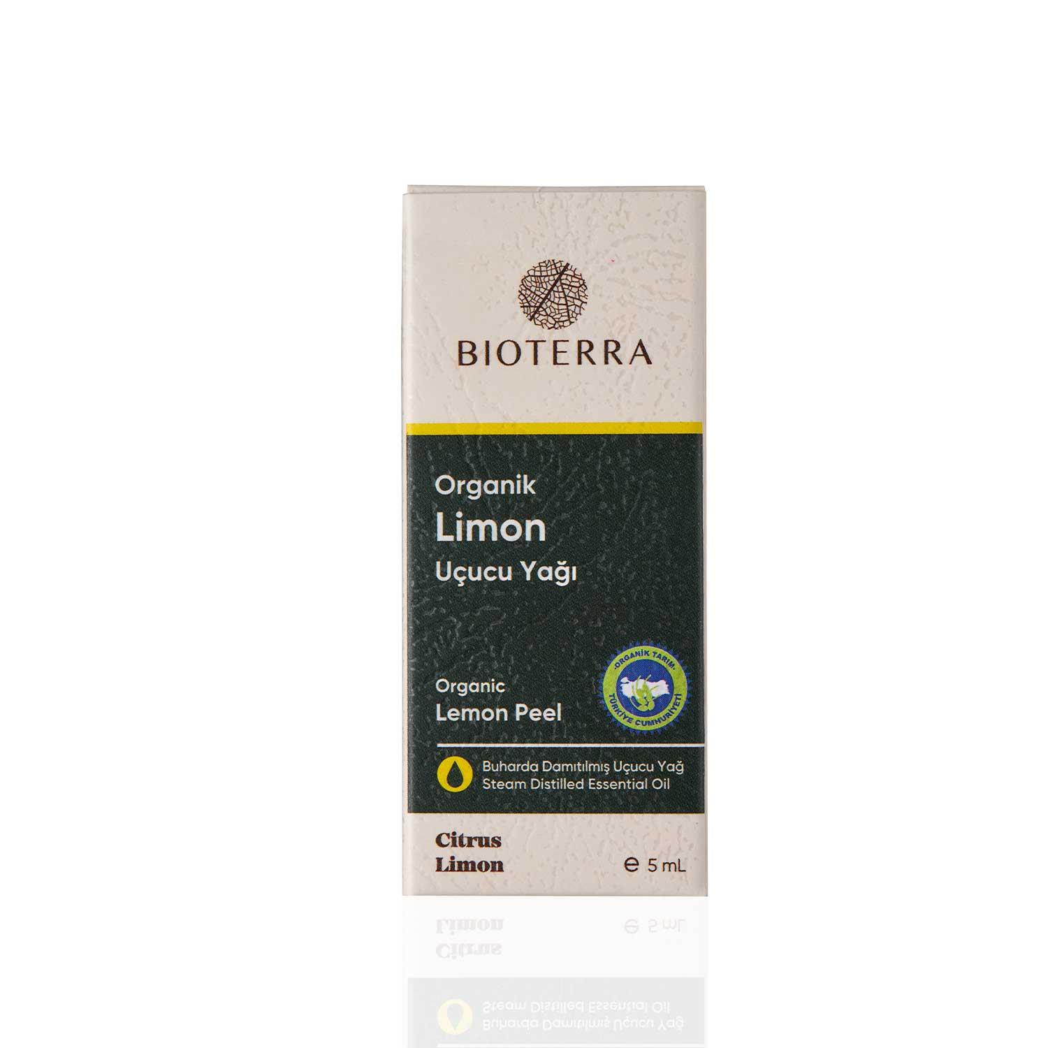 Bioterra Organik Limon Uçucu Yağı 5 ml