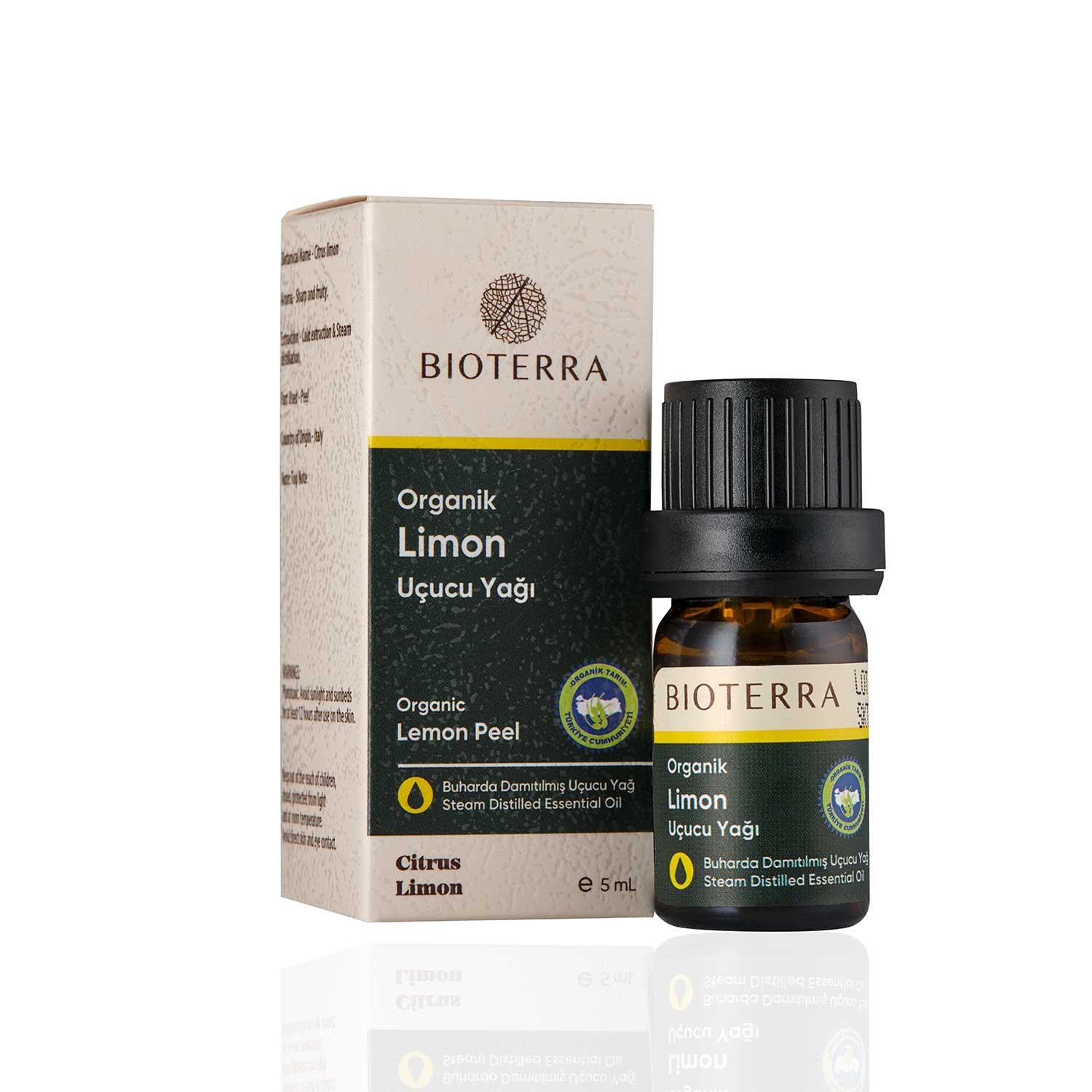 Bioterra Organik Limon Uçucu Yağı 5 ml