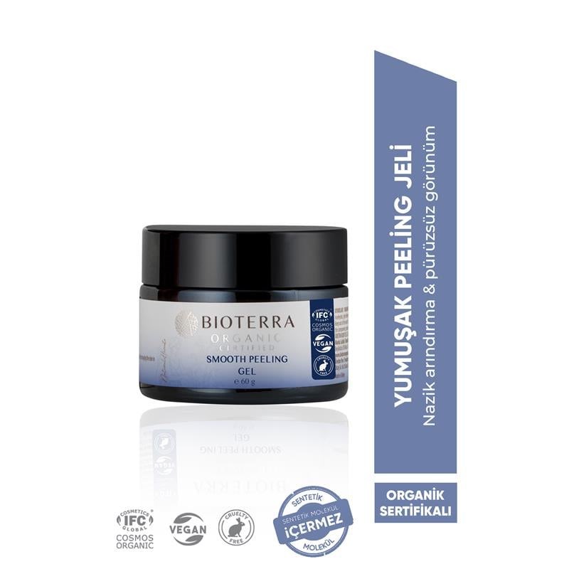 Bioterra Organik Smooth Peeling Jel 60 ml