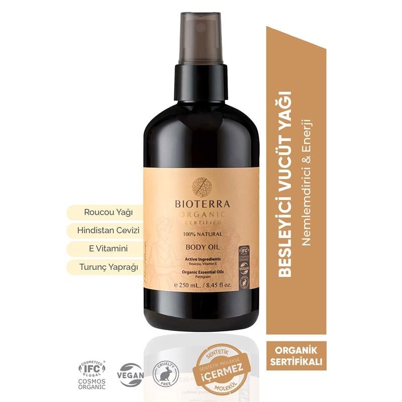 Bioterra Organic Body Oil 250 ml