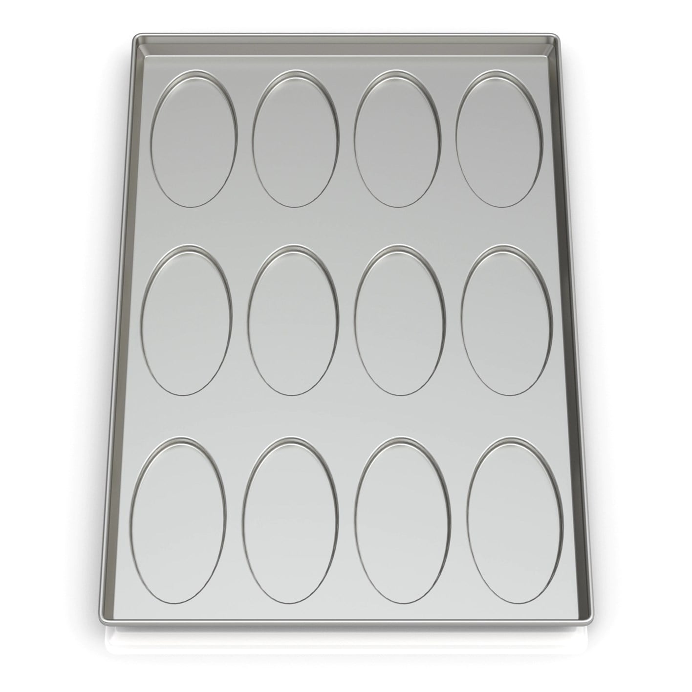 50x74 cm Oval Sandviç Tavası, Alusi Metal